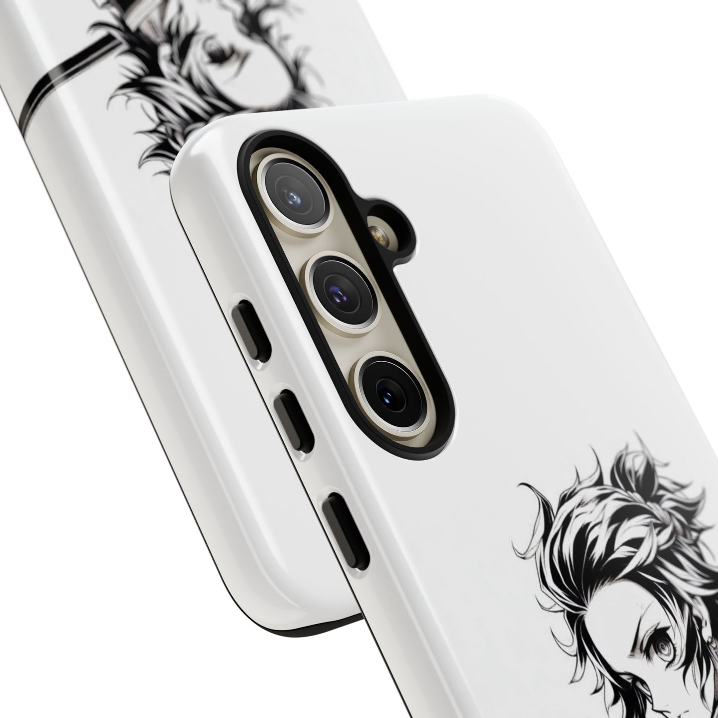 White Kamado Tanjiro Phone Case