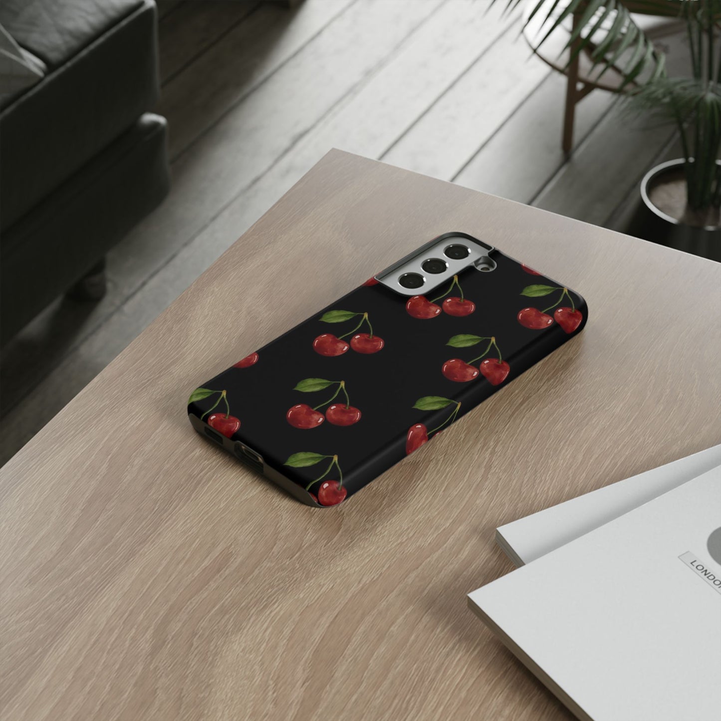 Black Cherry Phone Case