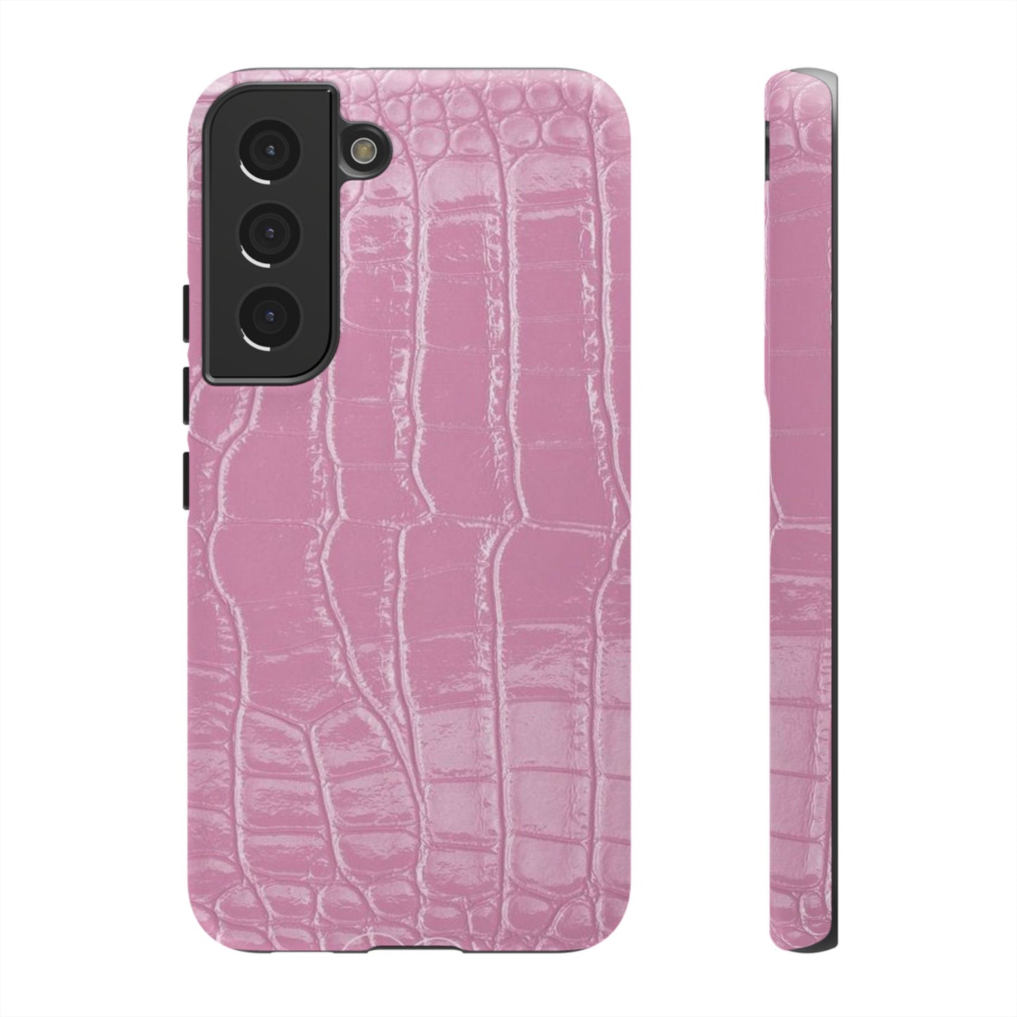 Pink Leather iPhone Case