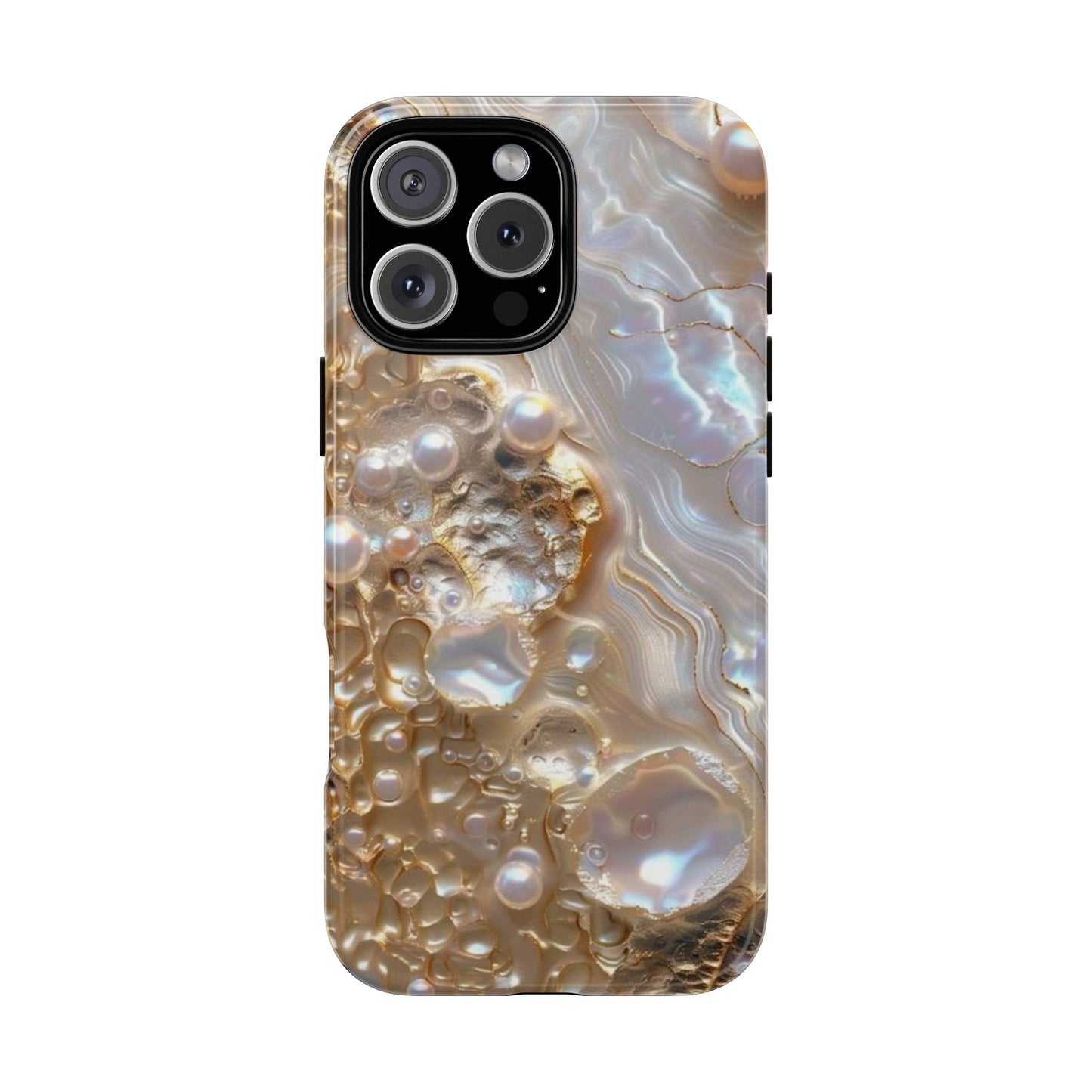 Golden Pearl iPhone Case