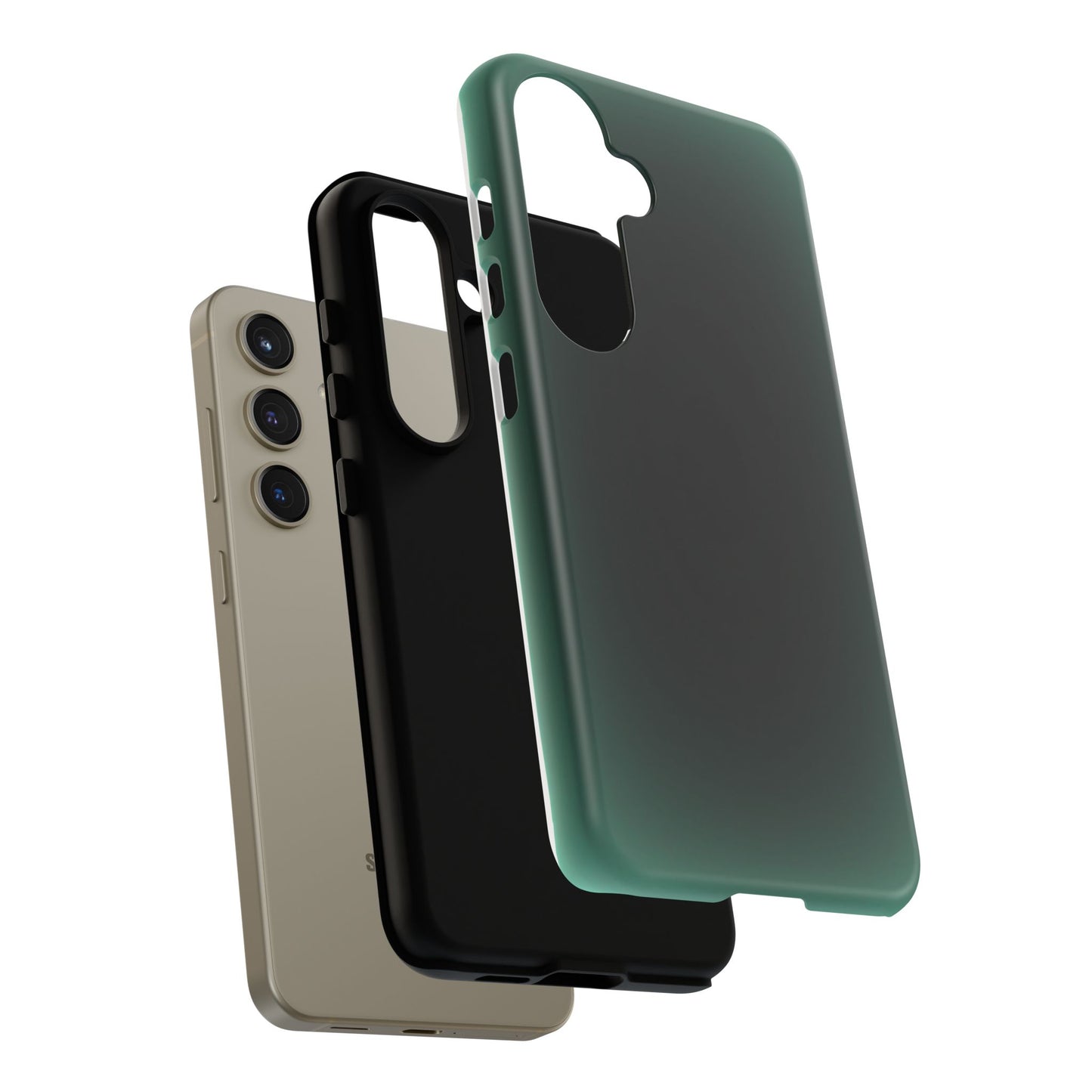 Midnight Green Aura Phone Case