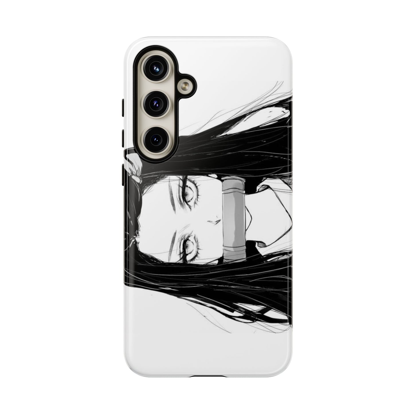 White Nezuko Kamado Clipart Phone Case