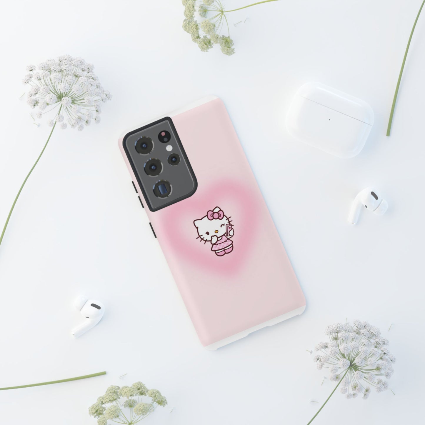 Hello Kitty Heart Aura Phone Case