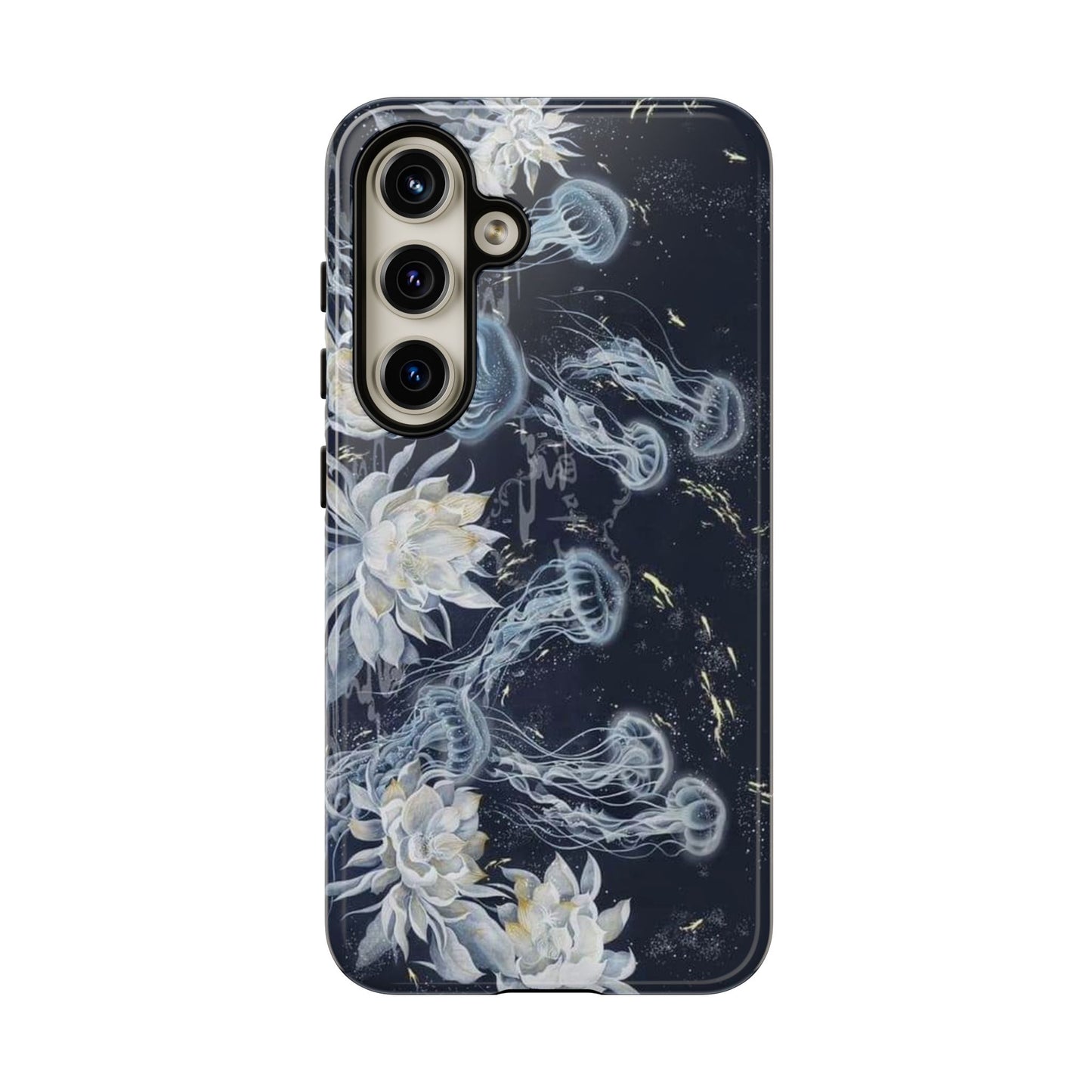 Jellyfish & Lily iPhone Case