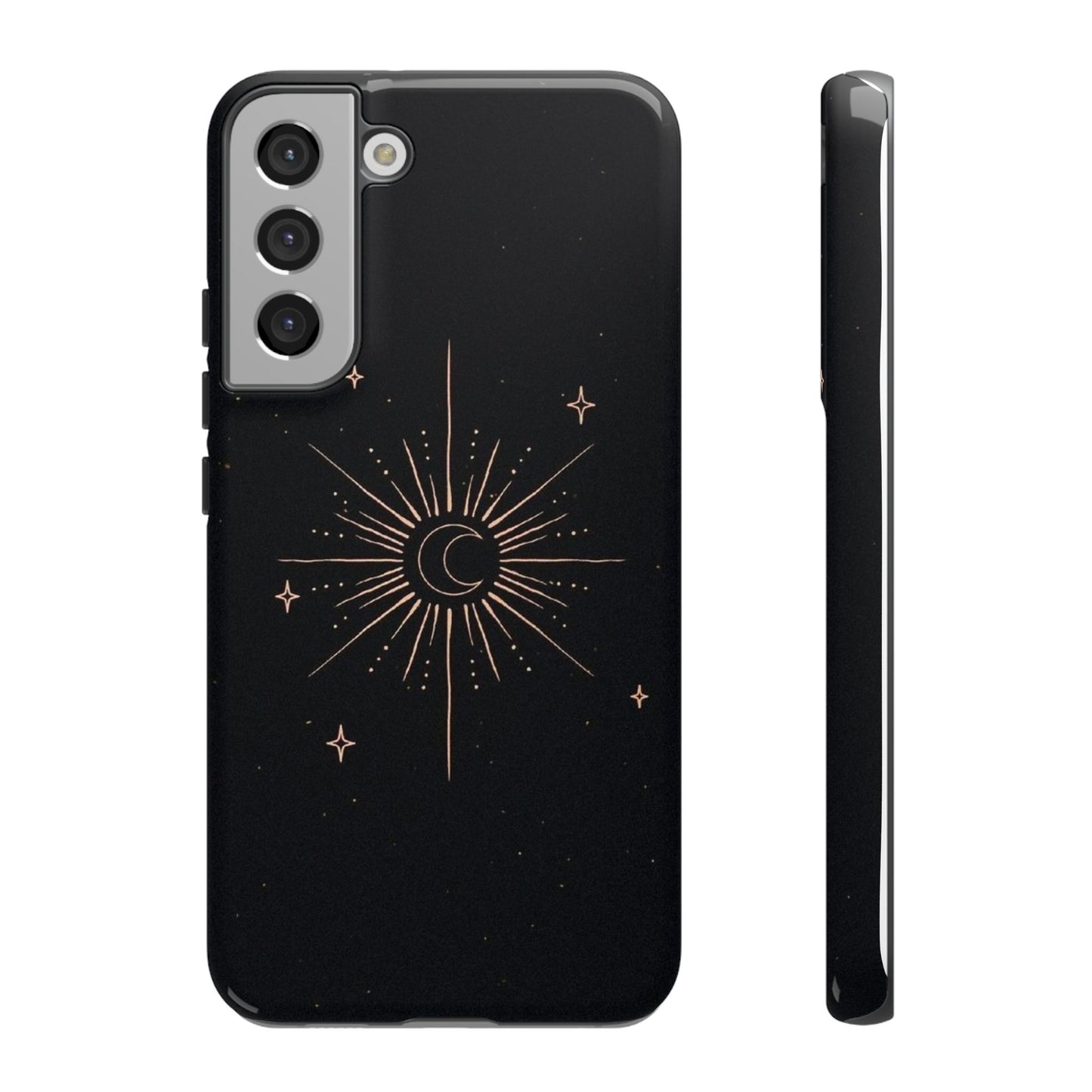 Golden Stars iPhone Case