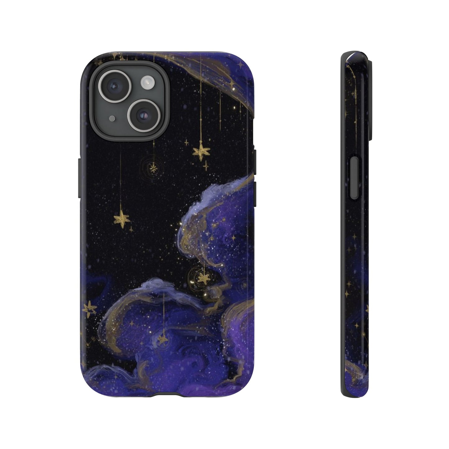 Cloudy Stars iPhone Case