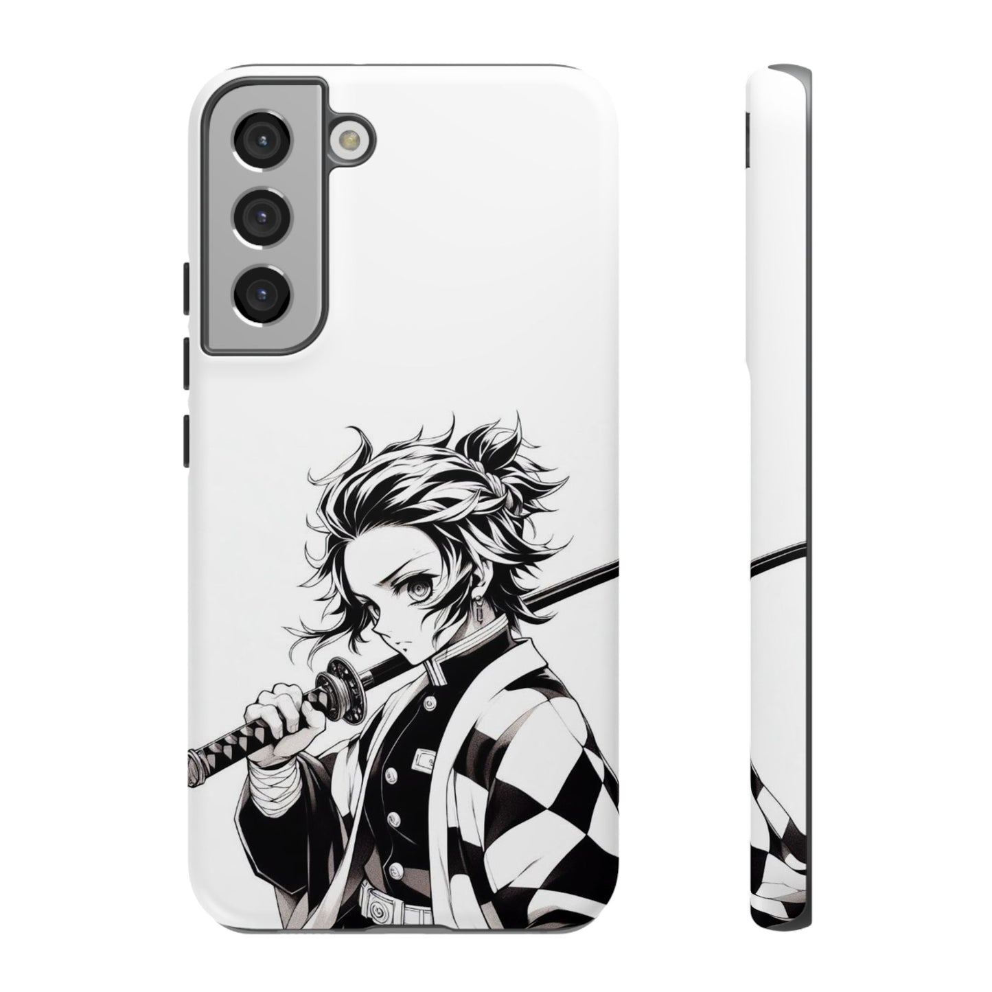 White Kamado Tanjiro Phone Case