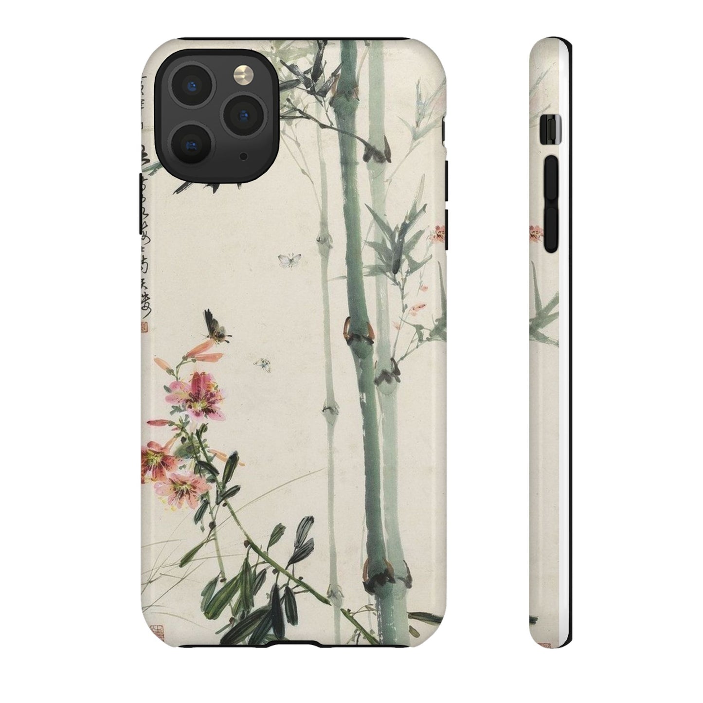 Bamboo Painting iPhone Case