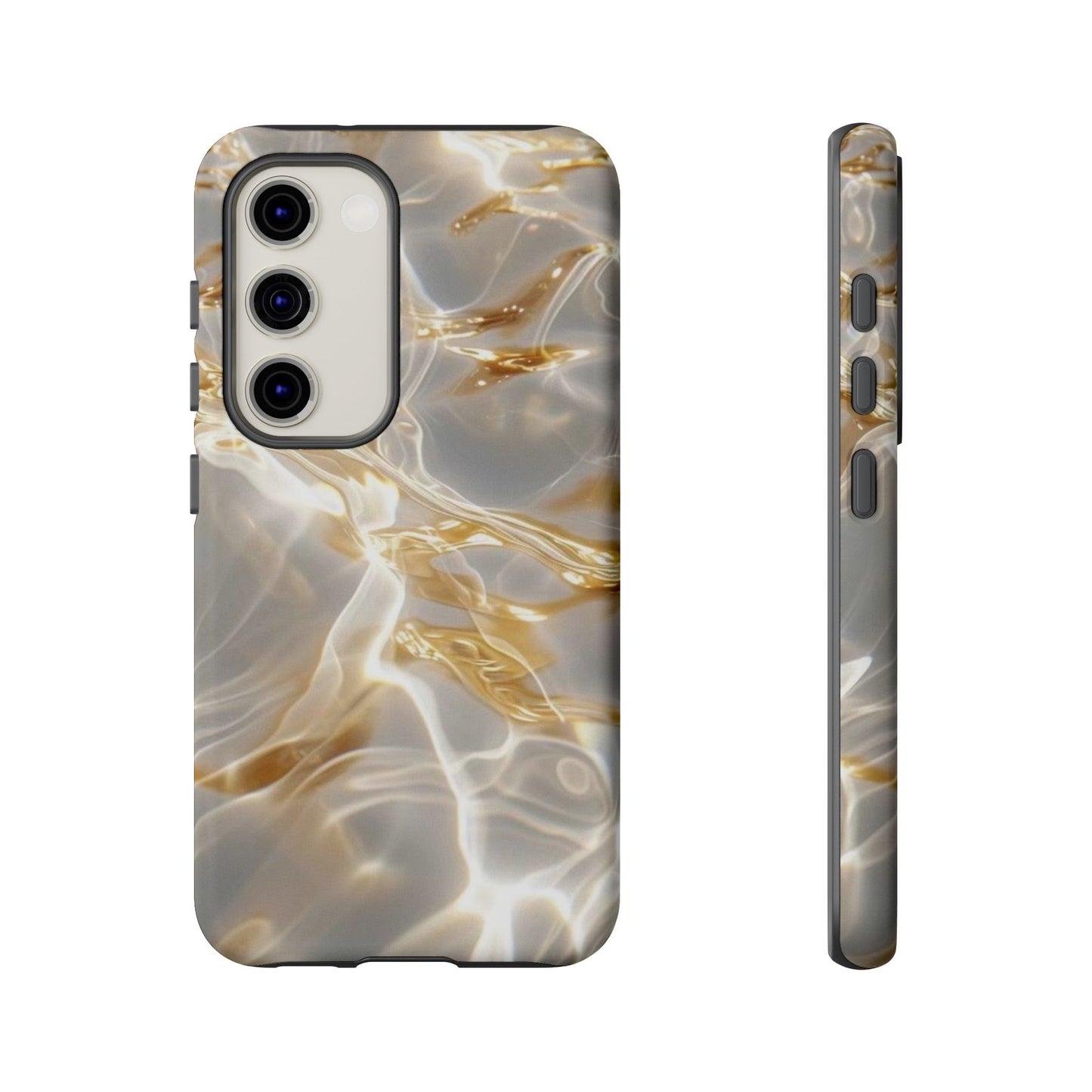 Golden Wave iPhone Case