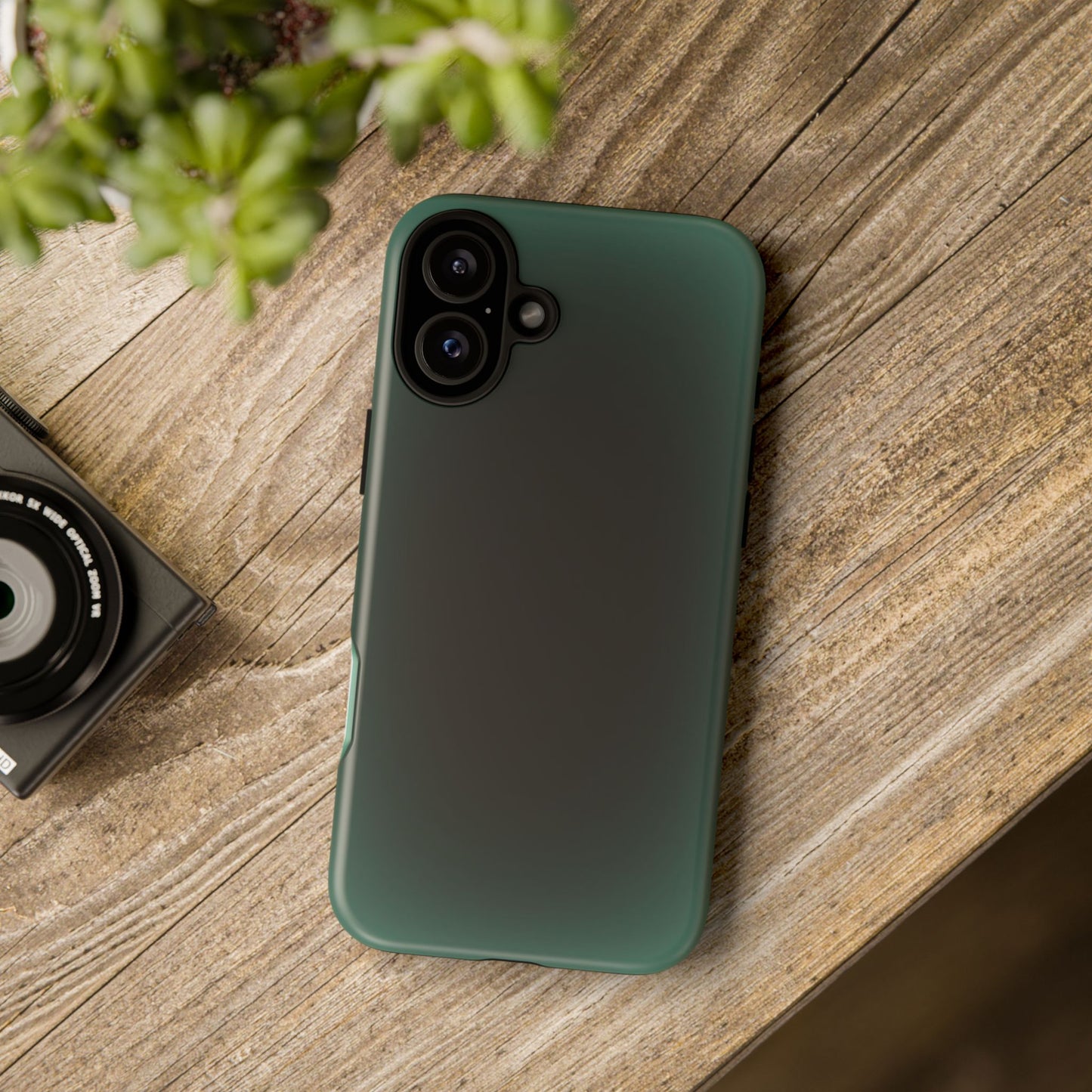 Midnight Green Aura Phone Case