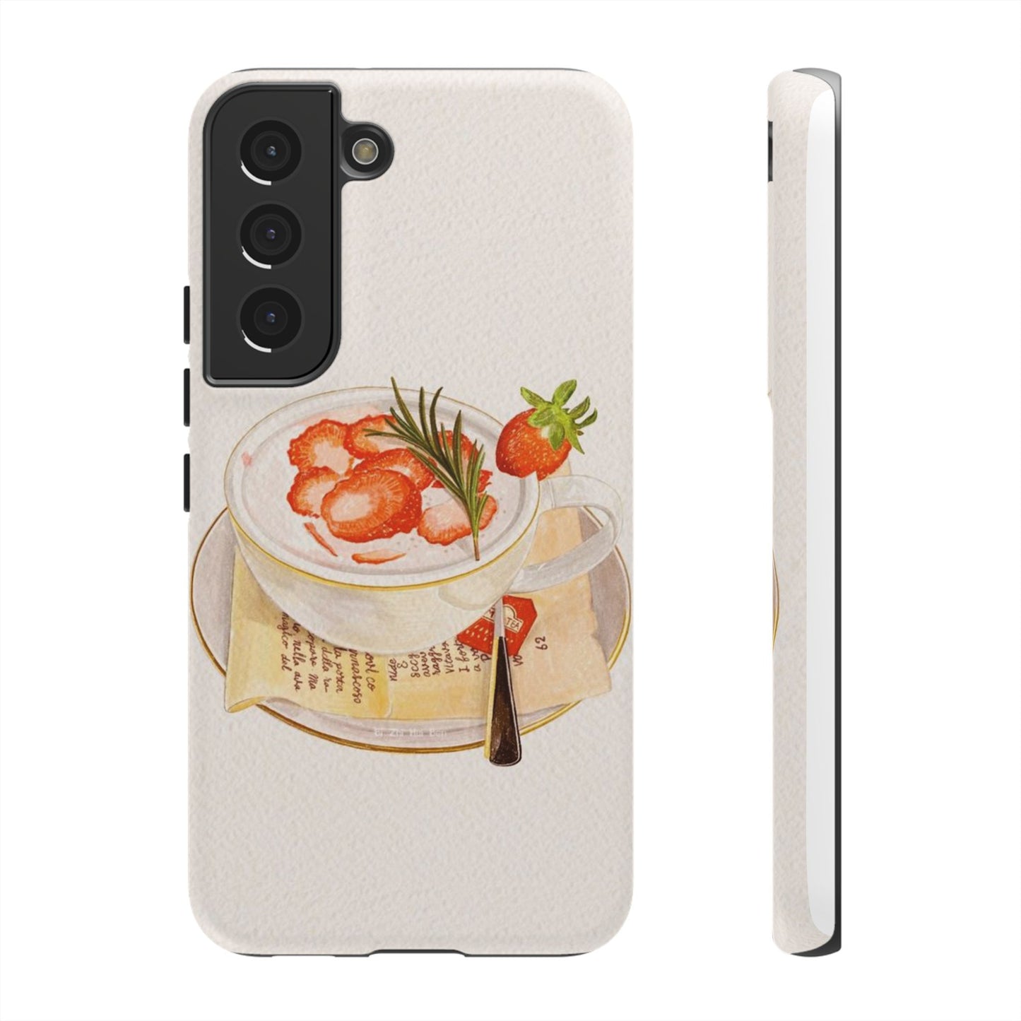 Strawberry Cream iPhone Case