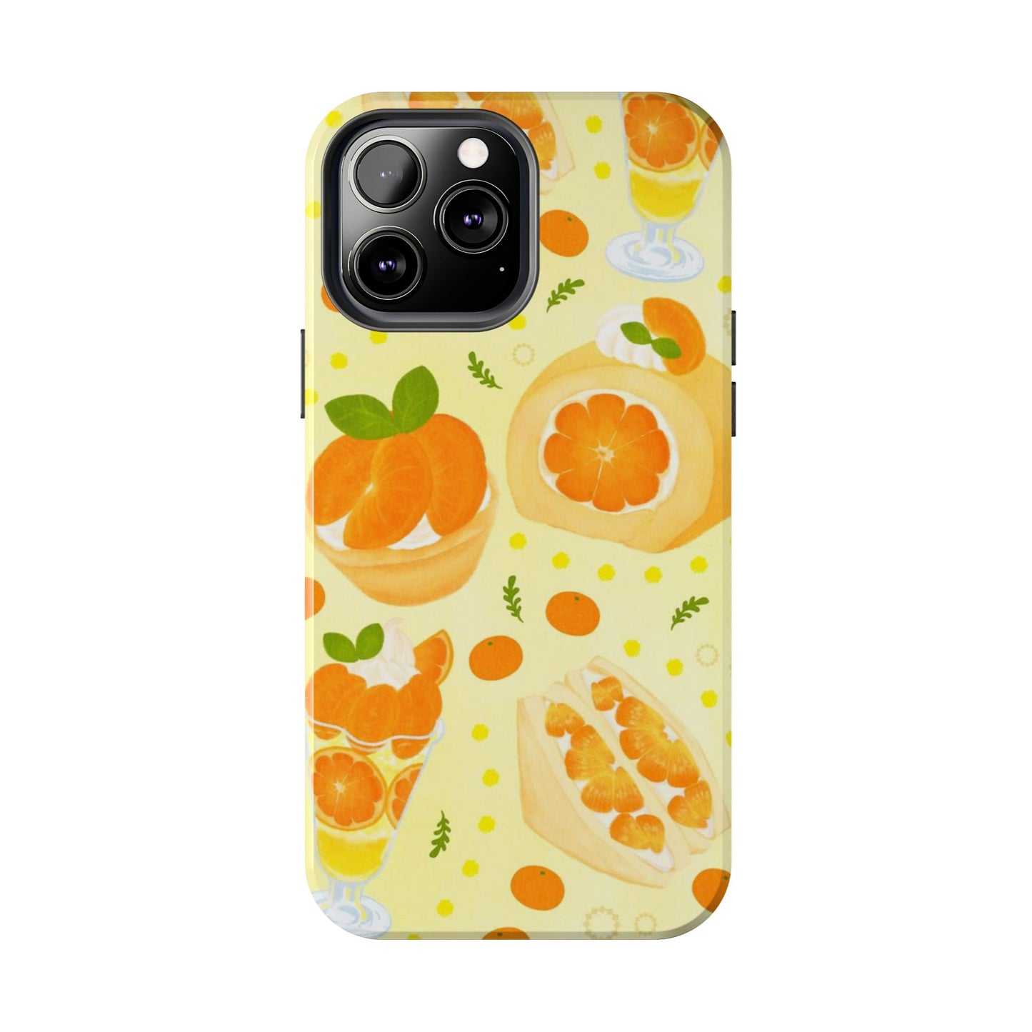 Orange Pop iPhone Case