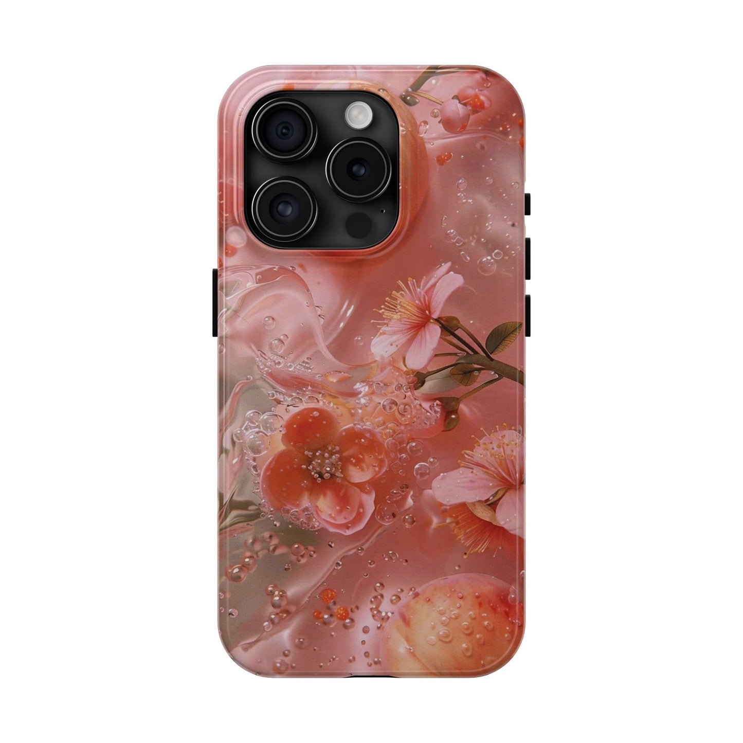 Peach Lily  iPhone Case