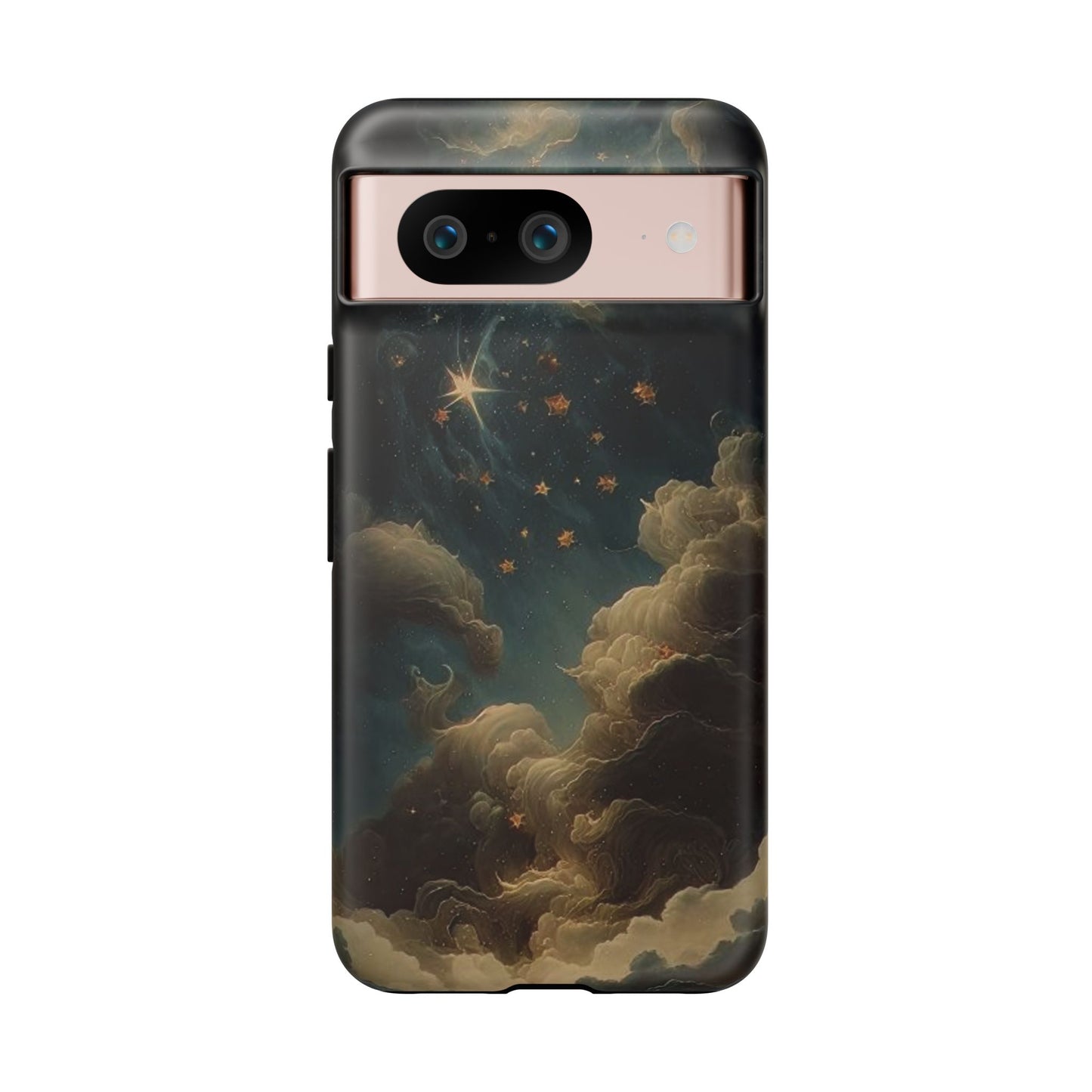 Cloudy Stars iPhone Case