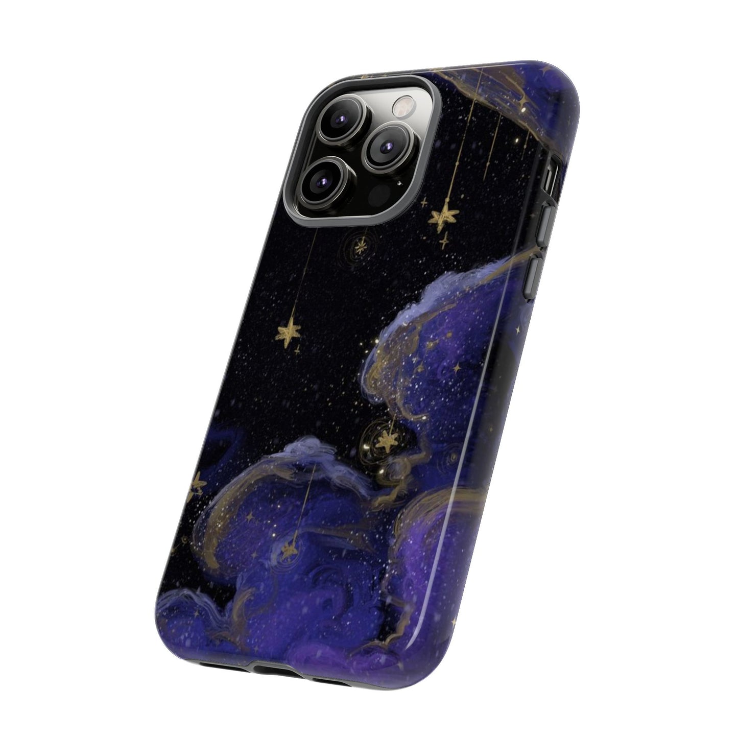 Cloudy Stars iPhone Case