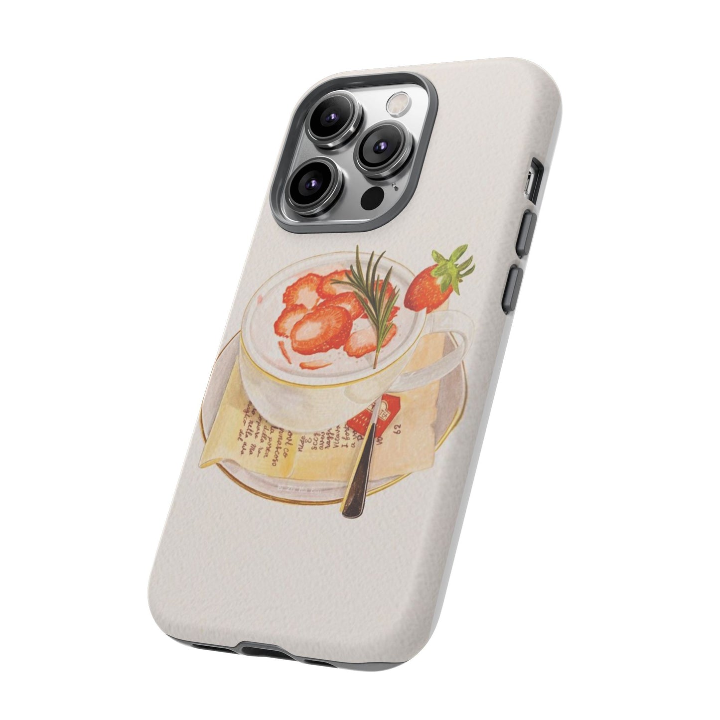 Strawberry Cream iPhone Case