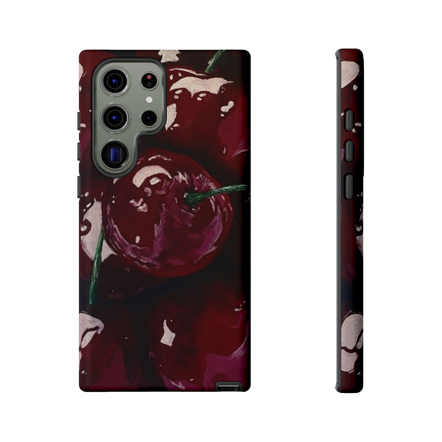 Cherry Painting iPhone Case