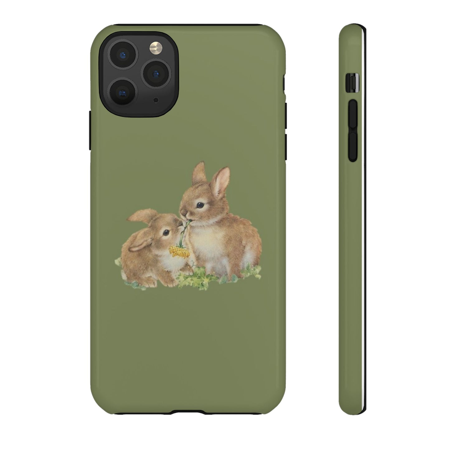 Olive Bunnies Phone Cases