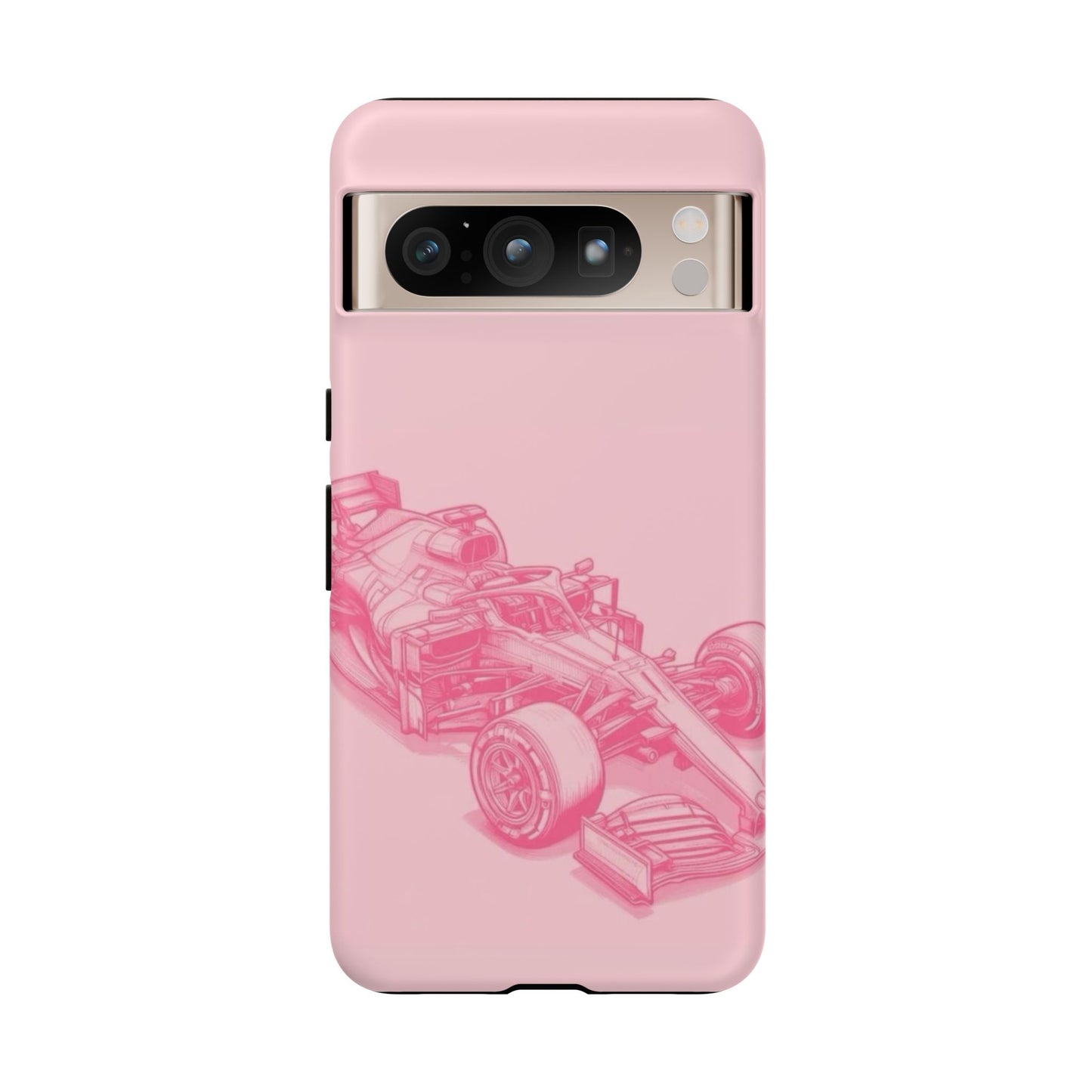 Pink Racecar iPhone Case