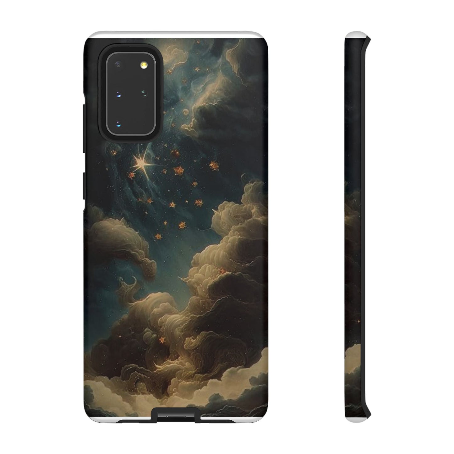 Cloudy Stars iPhone Case