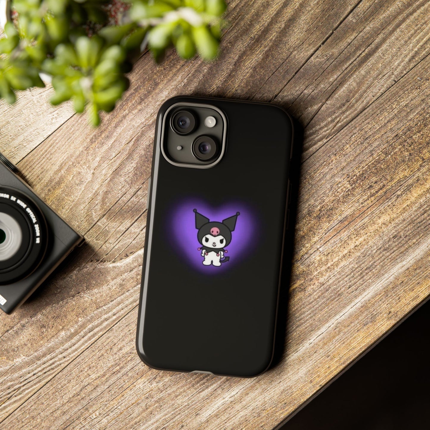 Purple Aura Kuromi Phone Case