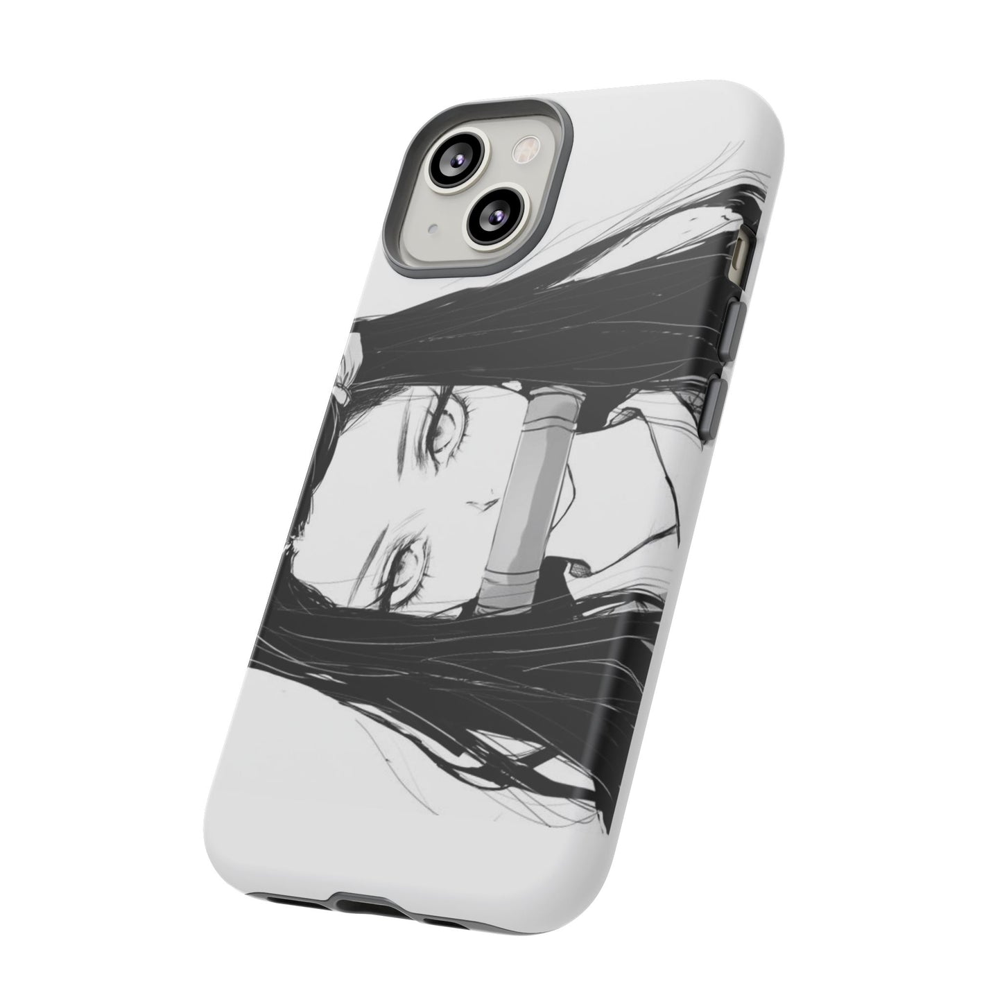 White Nezuko Kamado Clipart Phone Case