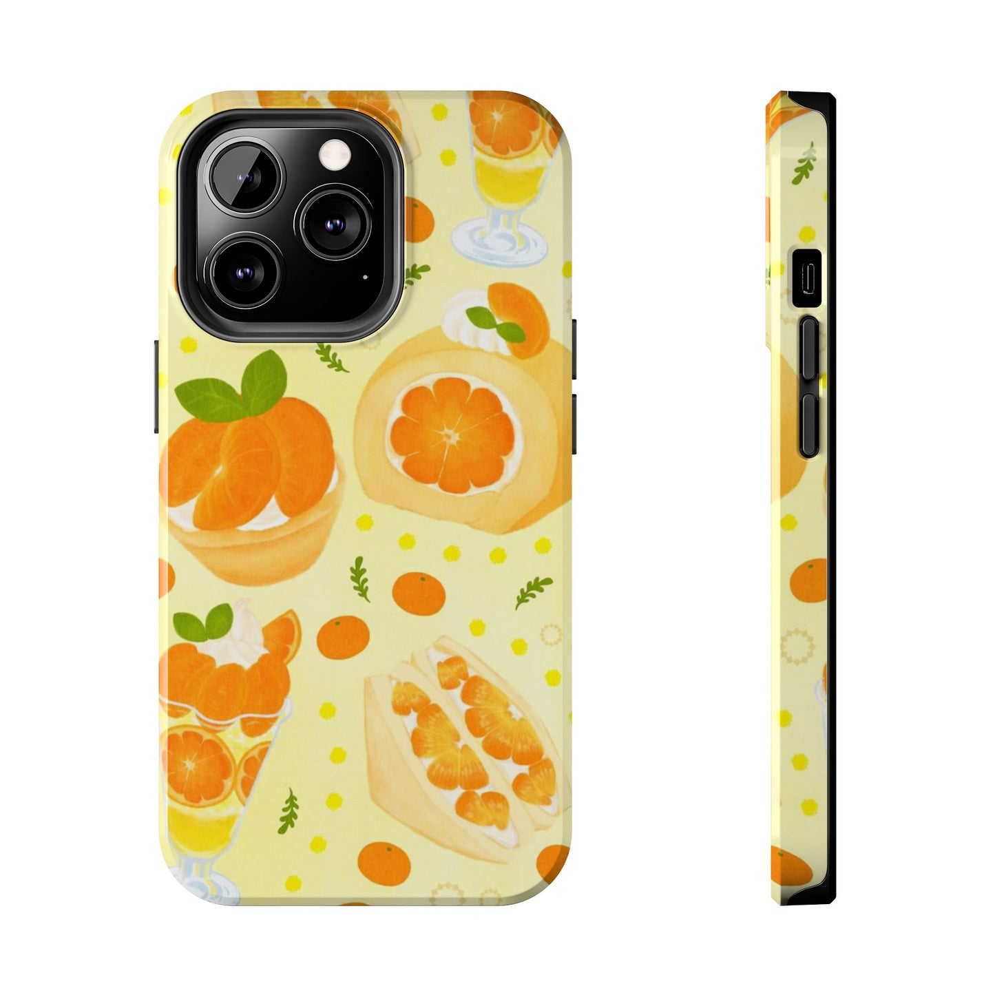 Orange Pop iPhone Case