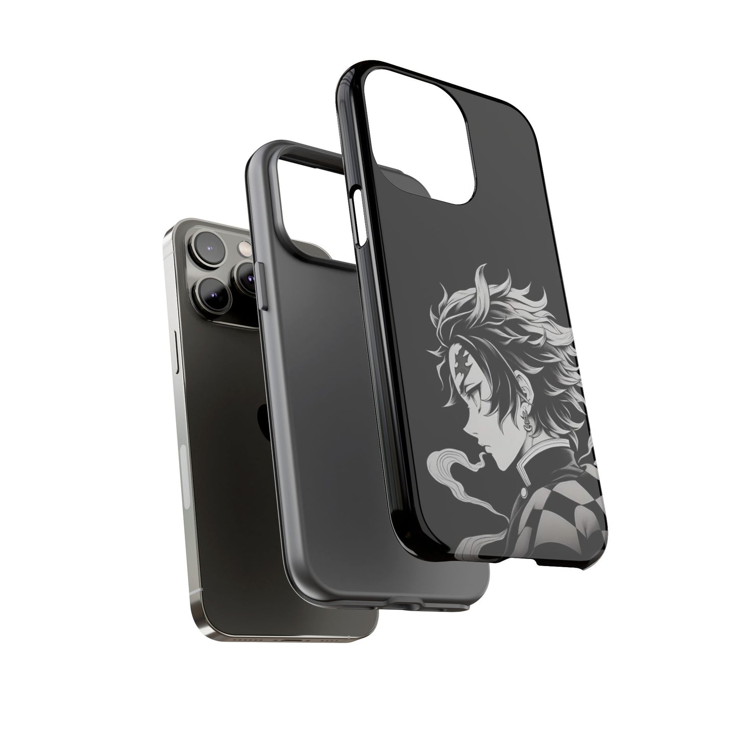 Black Kamado Tanjiro Phone Case