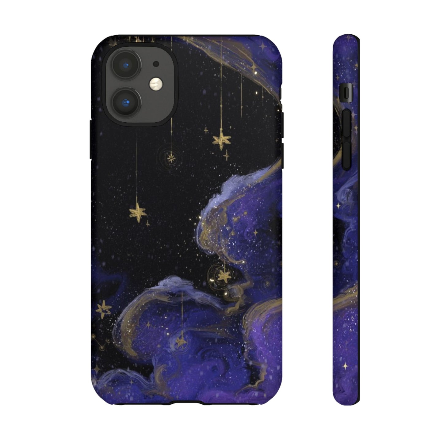 Cloudy Stars iPhone Case