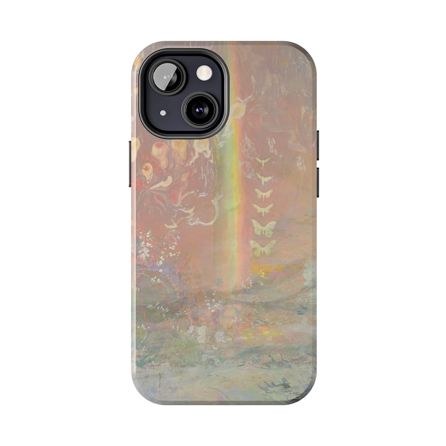 Rainbow Light Painting iPhone Case