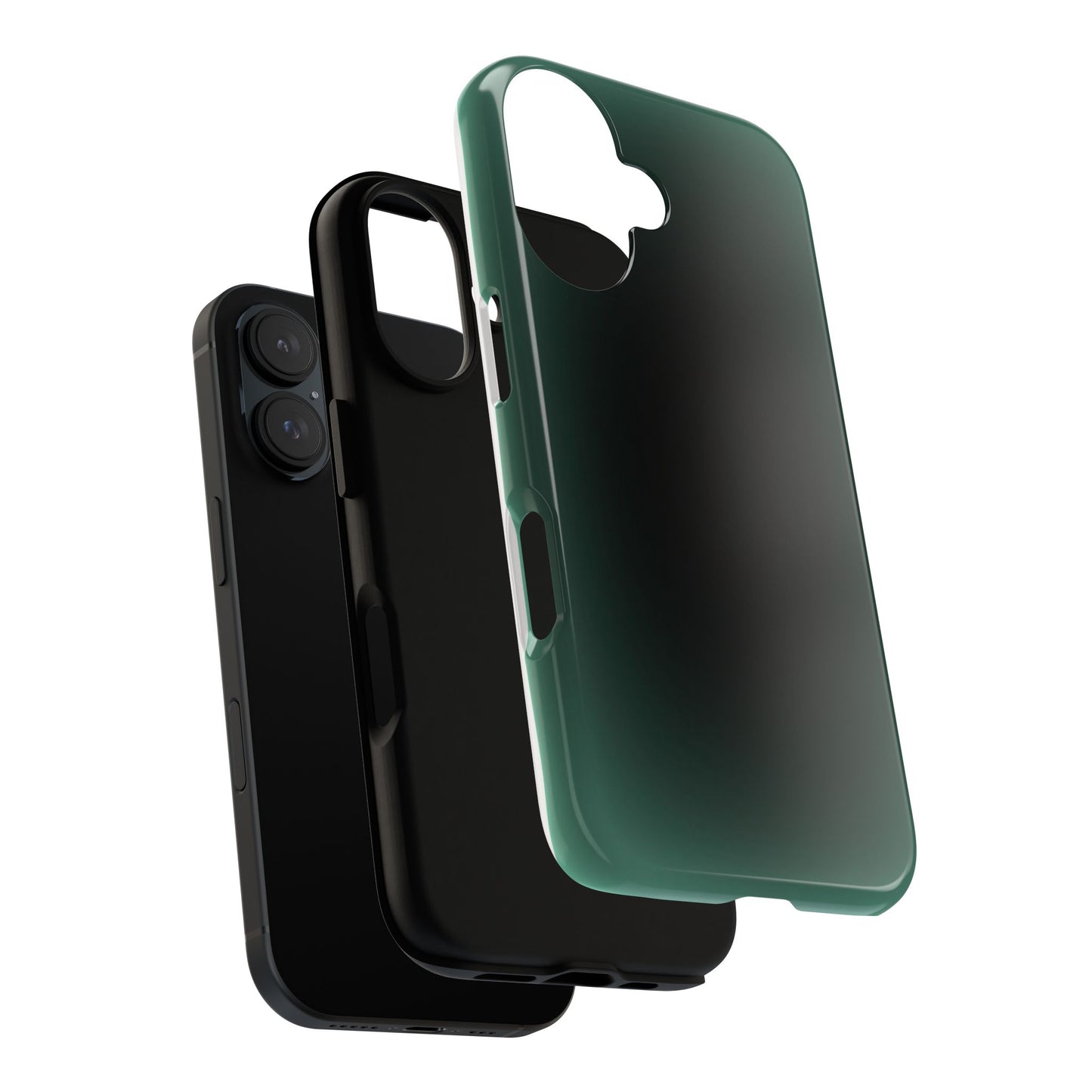 Midnight Green Aura Phone Case