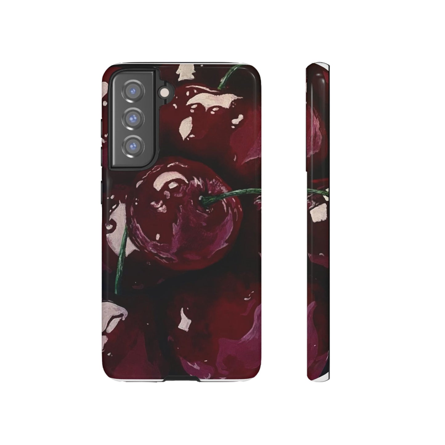 Cherry Painting iPhone Case