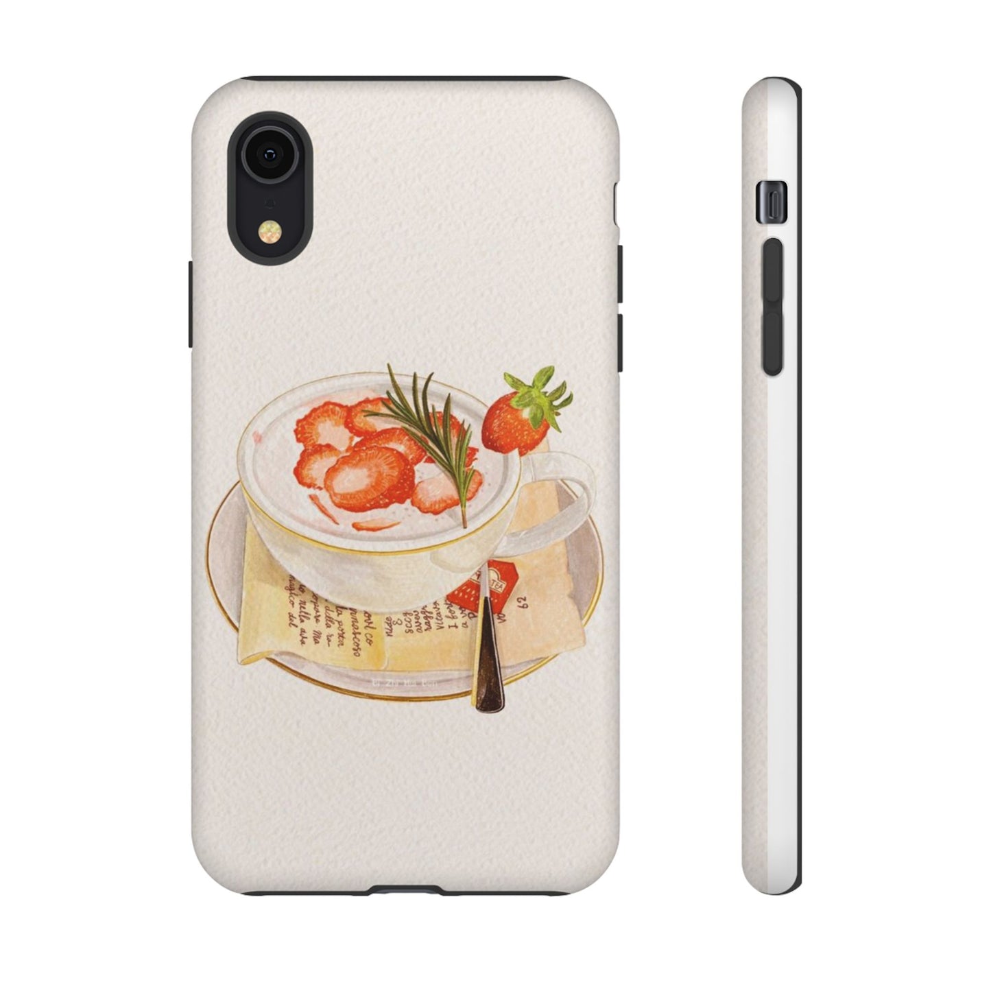 Strawberry Cream iPhone Case