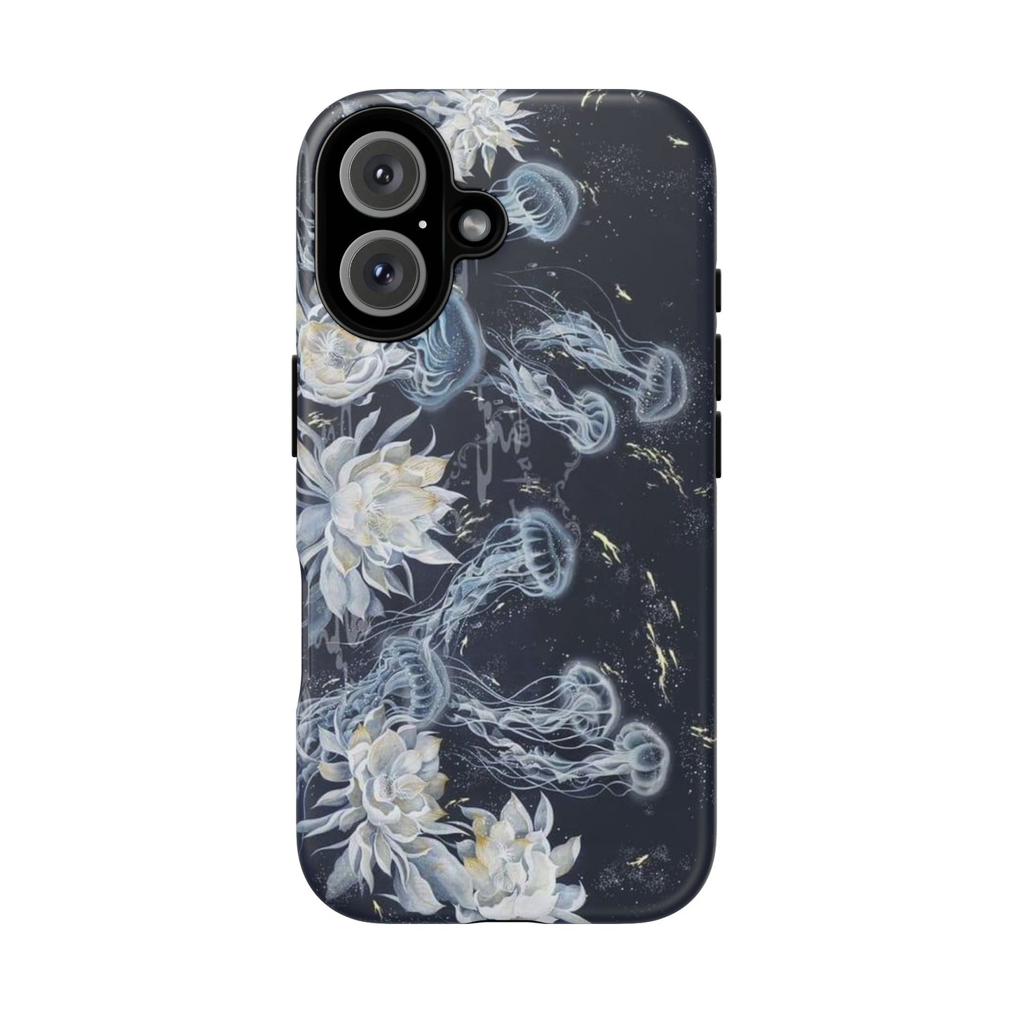 Jellyfish & Lily iPhone Case