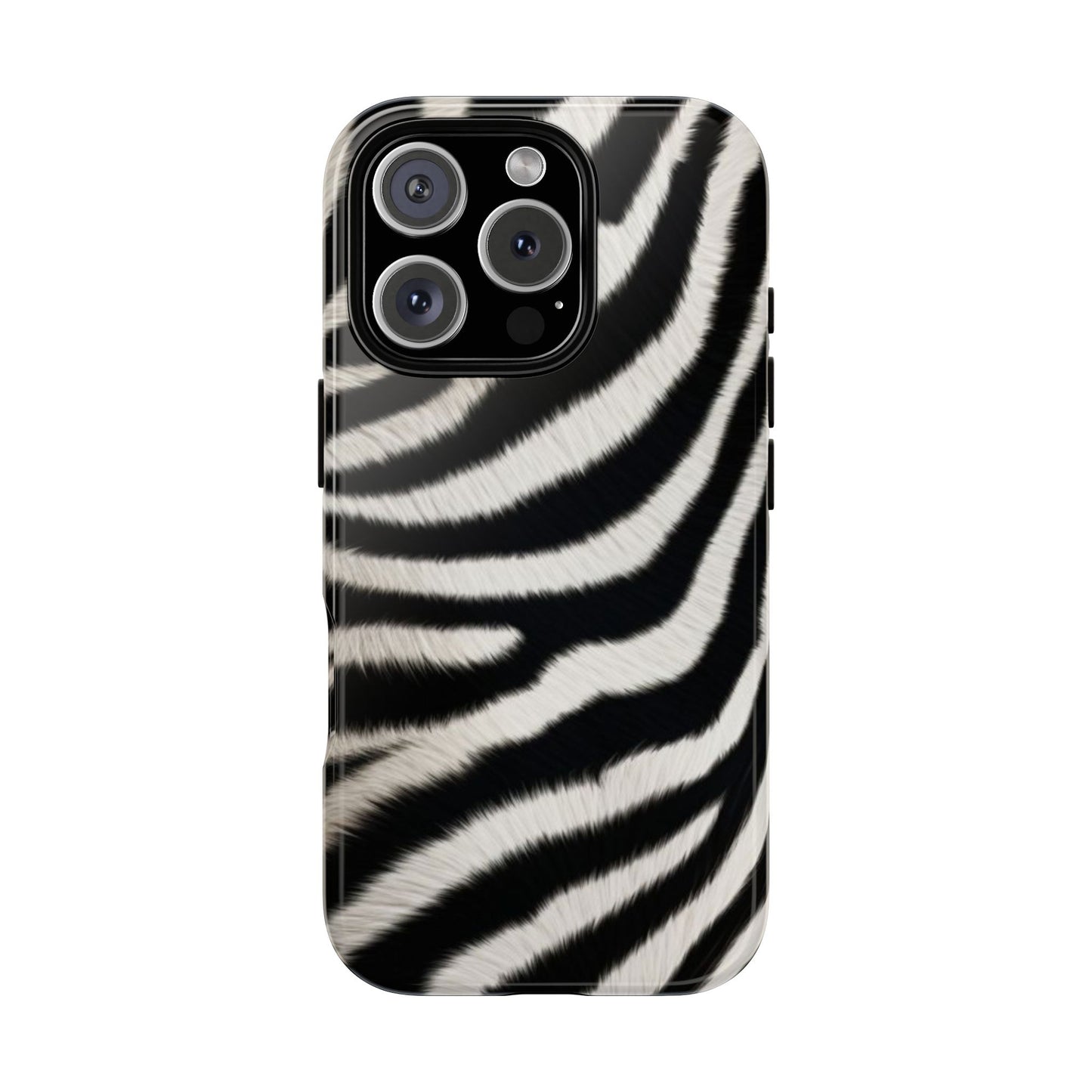 Zebra Print iPhone Case