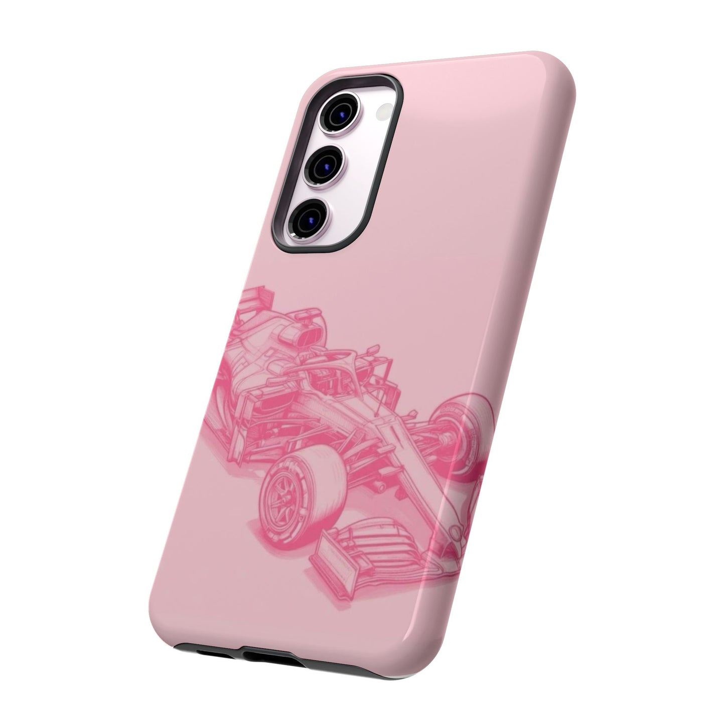 Pink Racecar iPhone Case