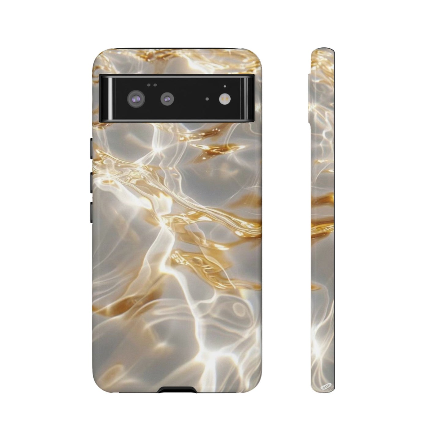 Golden Wave iPhone Case