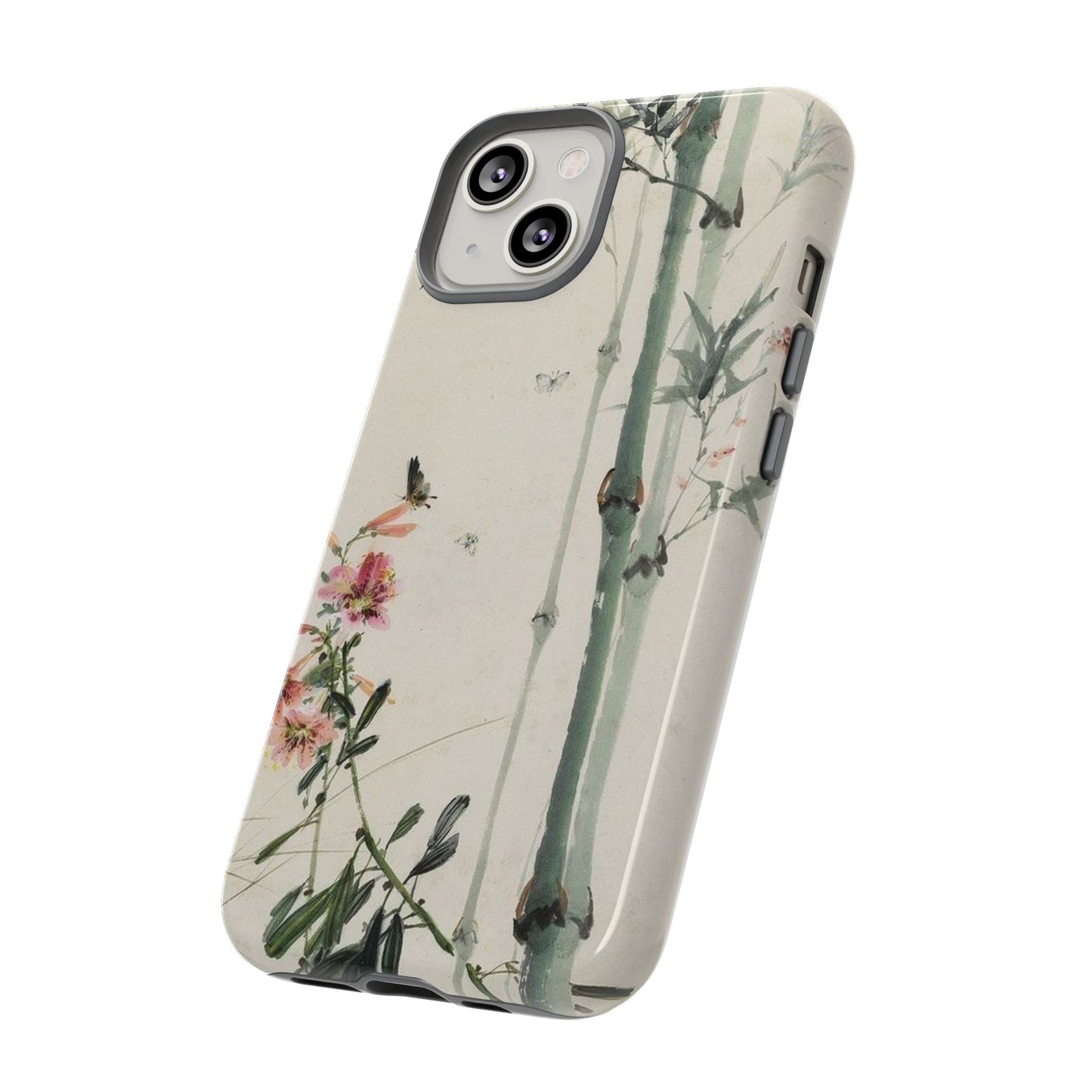 Bamboo Painting iPhone Case