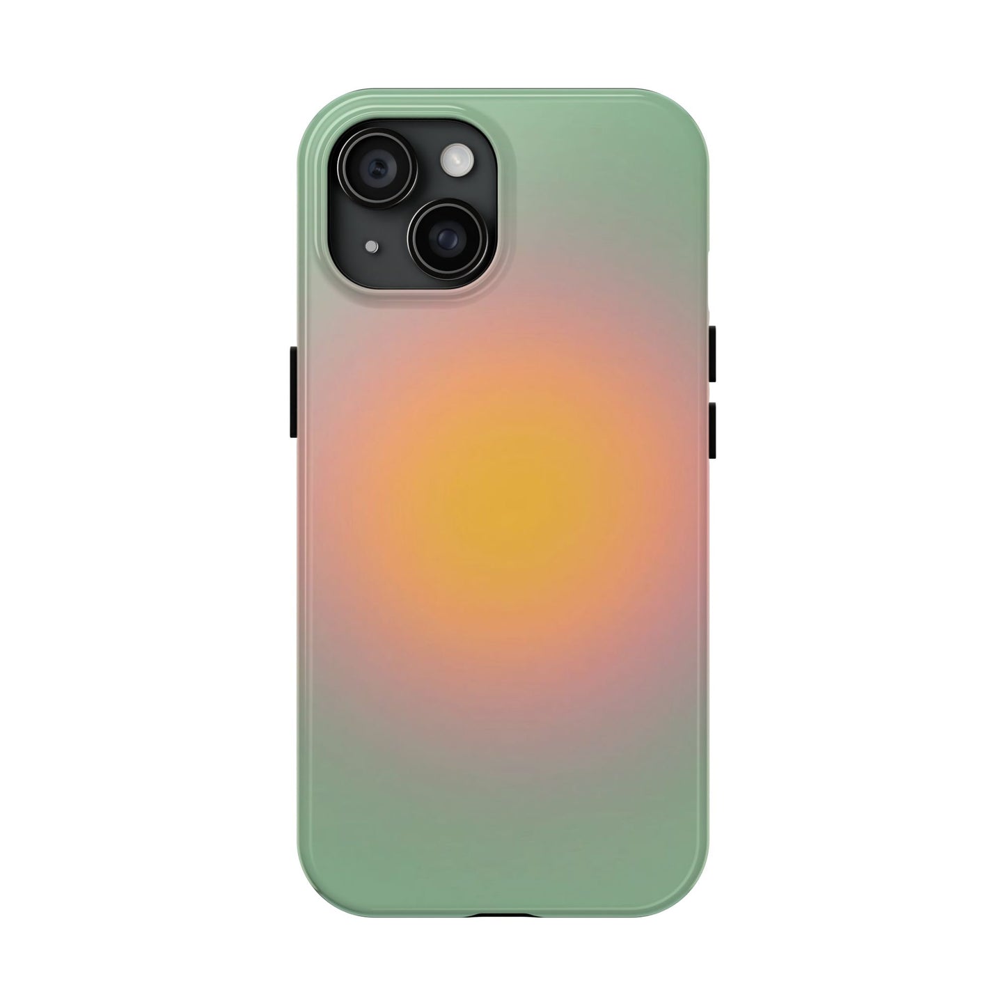 Sage & Orange iPhone Case