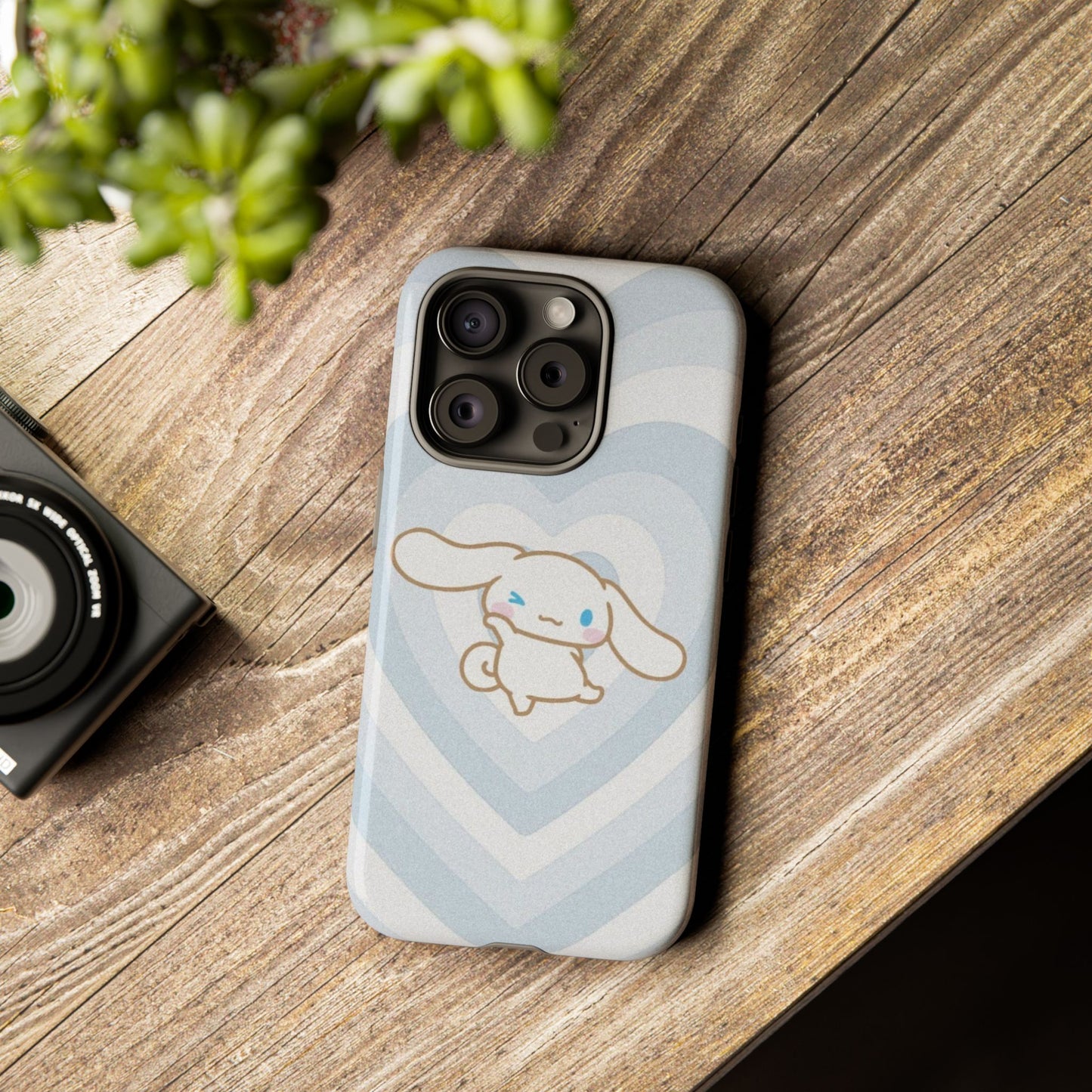 Cinnamoroll Heart Ring Phone Case