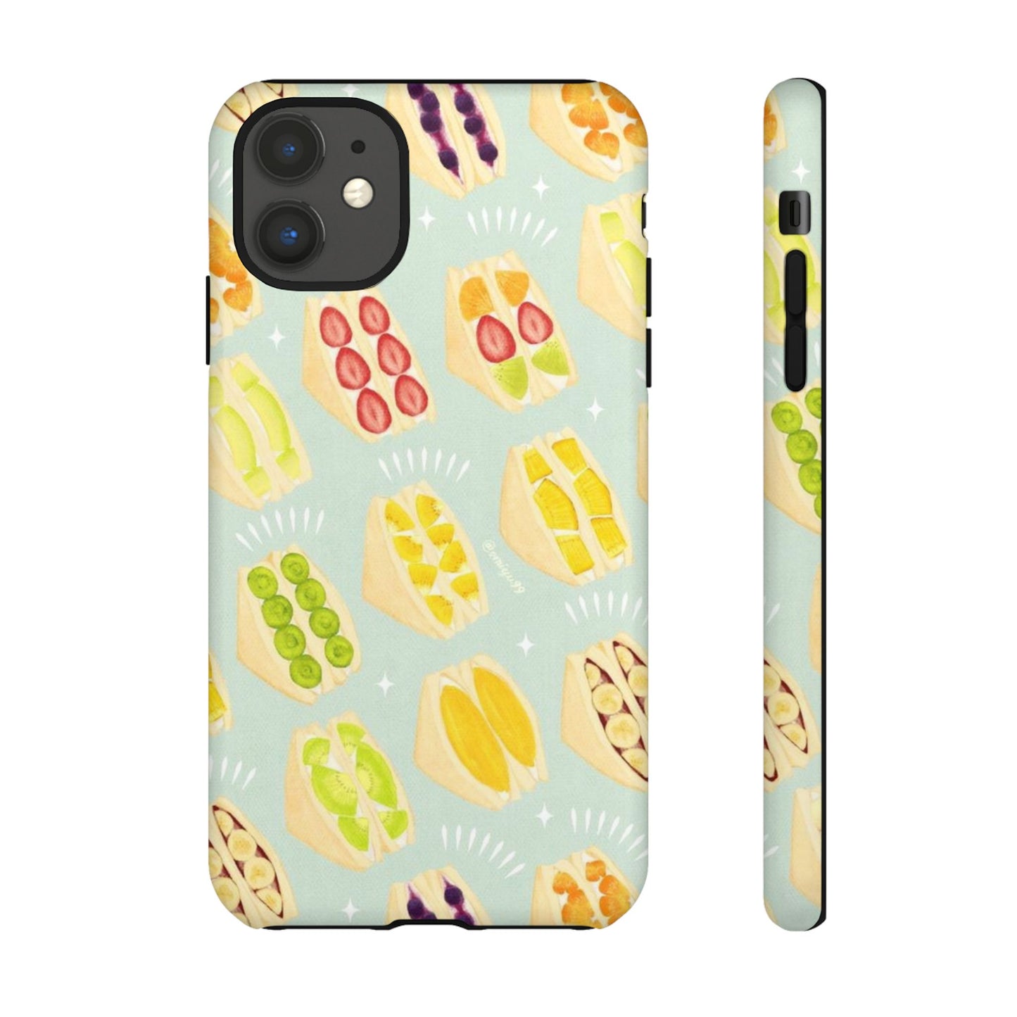 Japanese Fruit Sandwich iPhone Cases