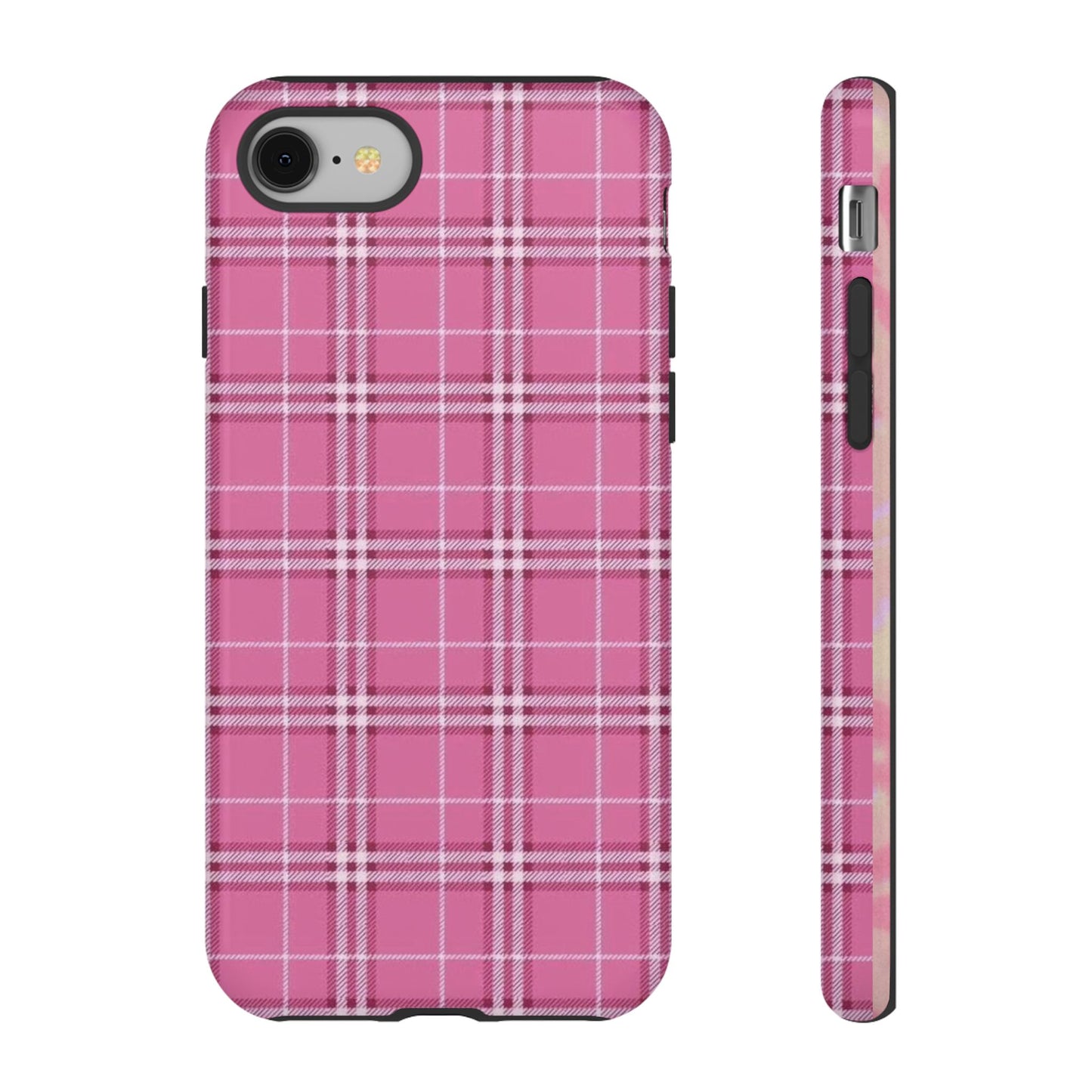 Pink Flannel iPhone Case