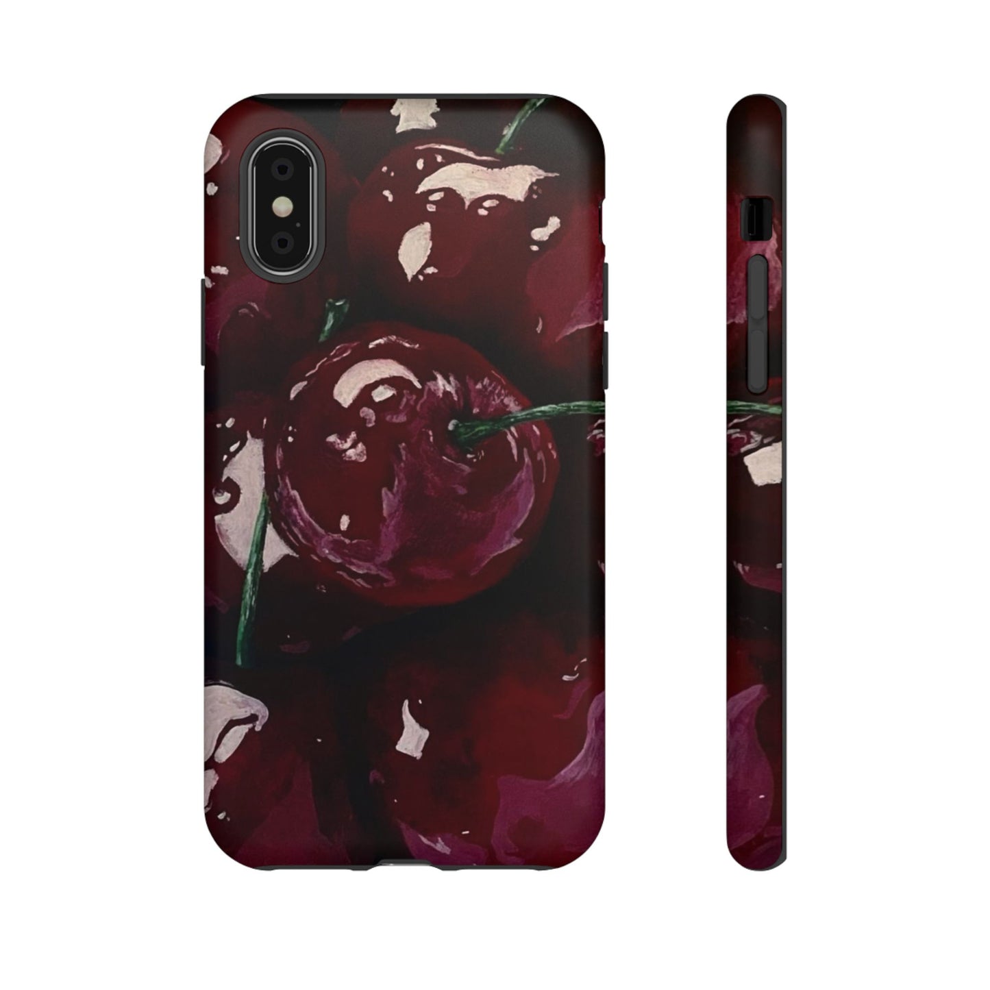 Cherry Painting iPhone Case