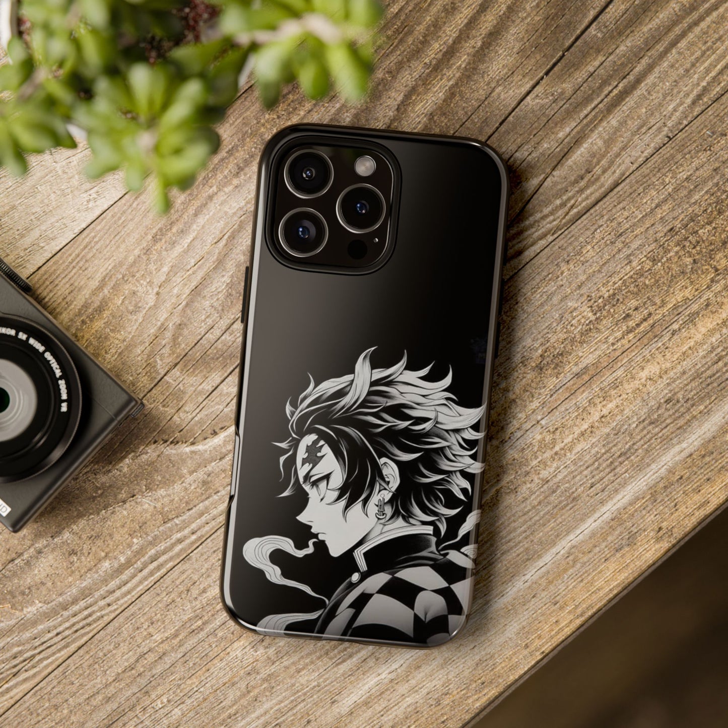 Black Kamado Tanjiro Phone Case