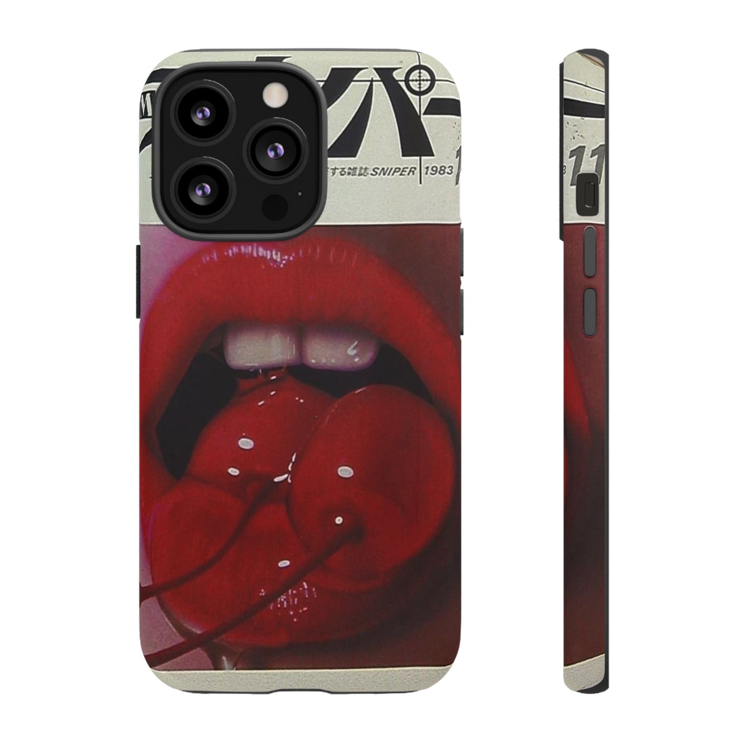 Cherry Lips iPhone Case