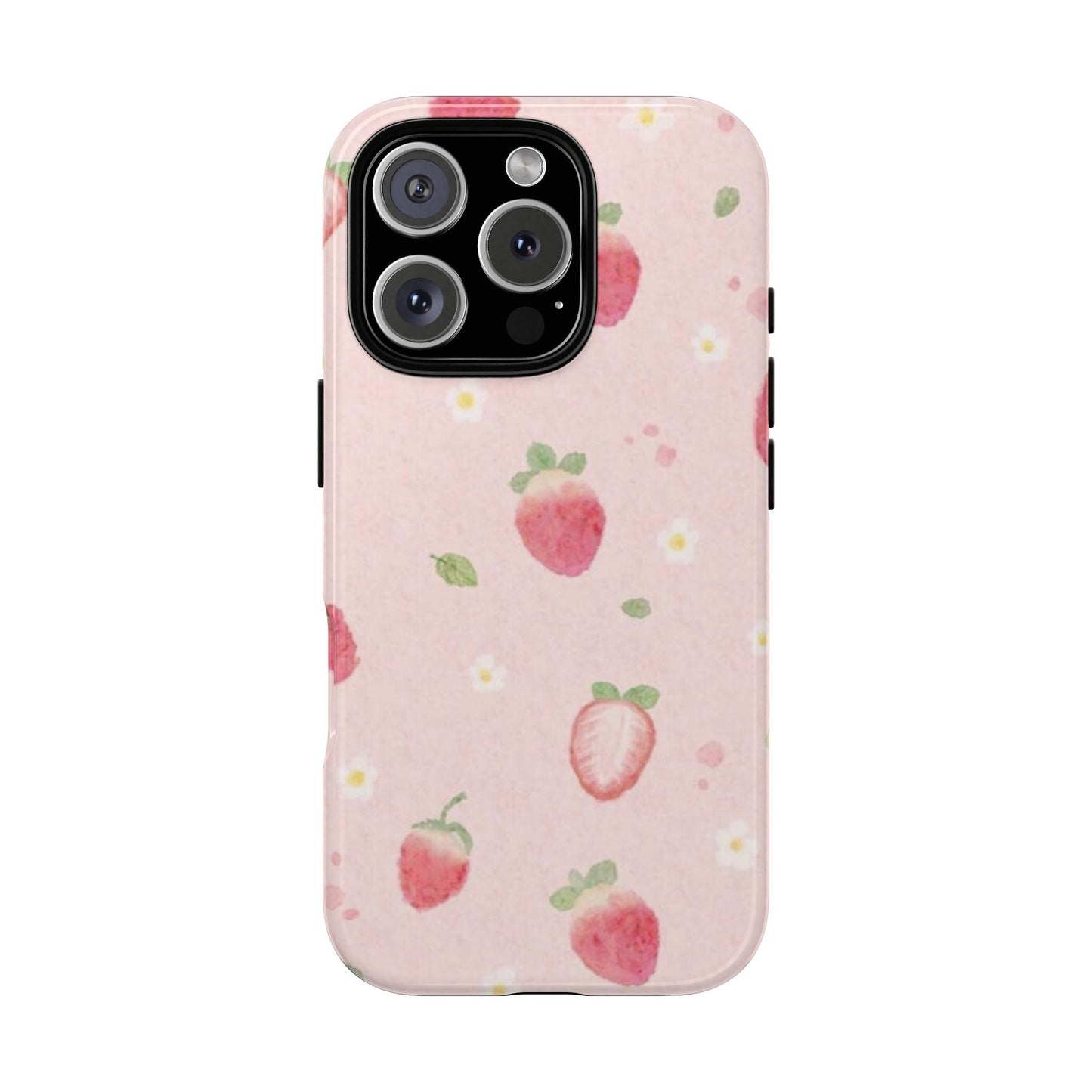 Strawberry Daisy iPhone Case