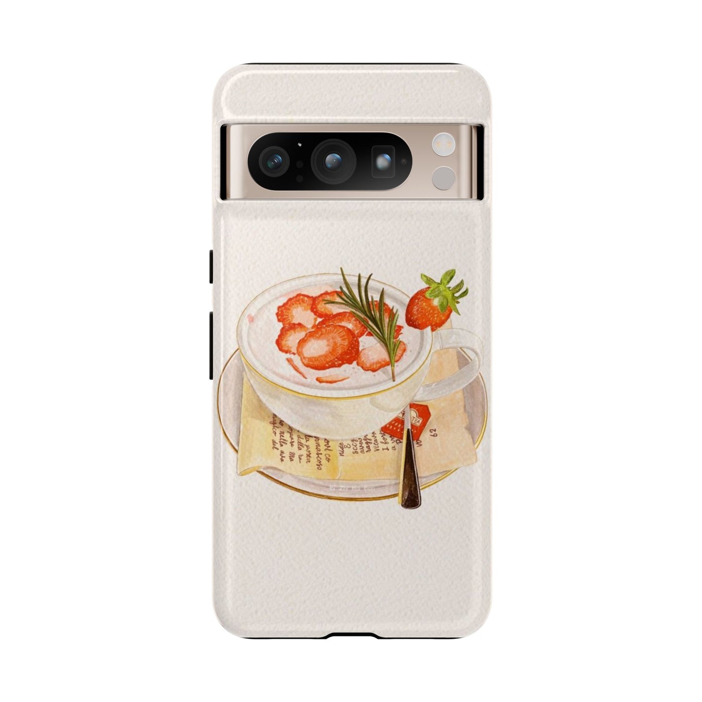 Strawberry Cream iPhone Case