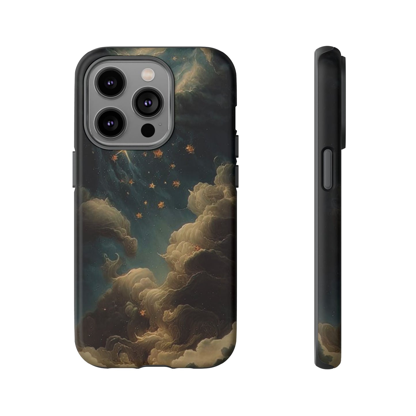 Cloudy Stars iPhone Case