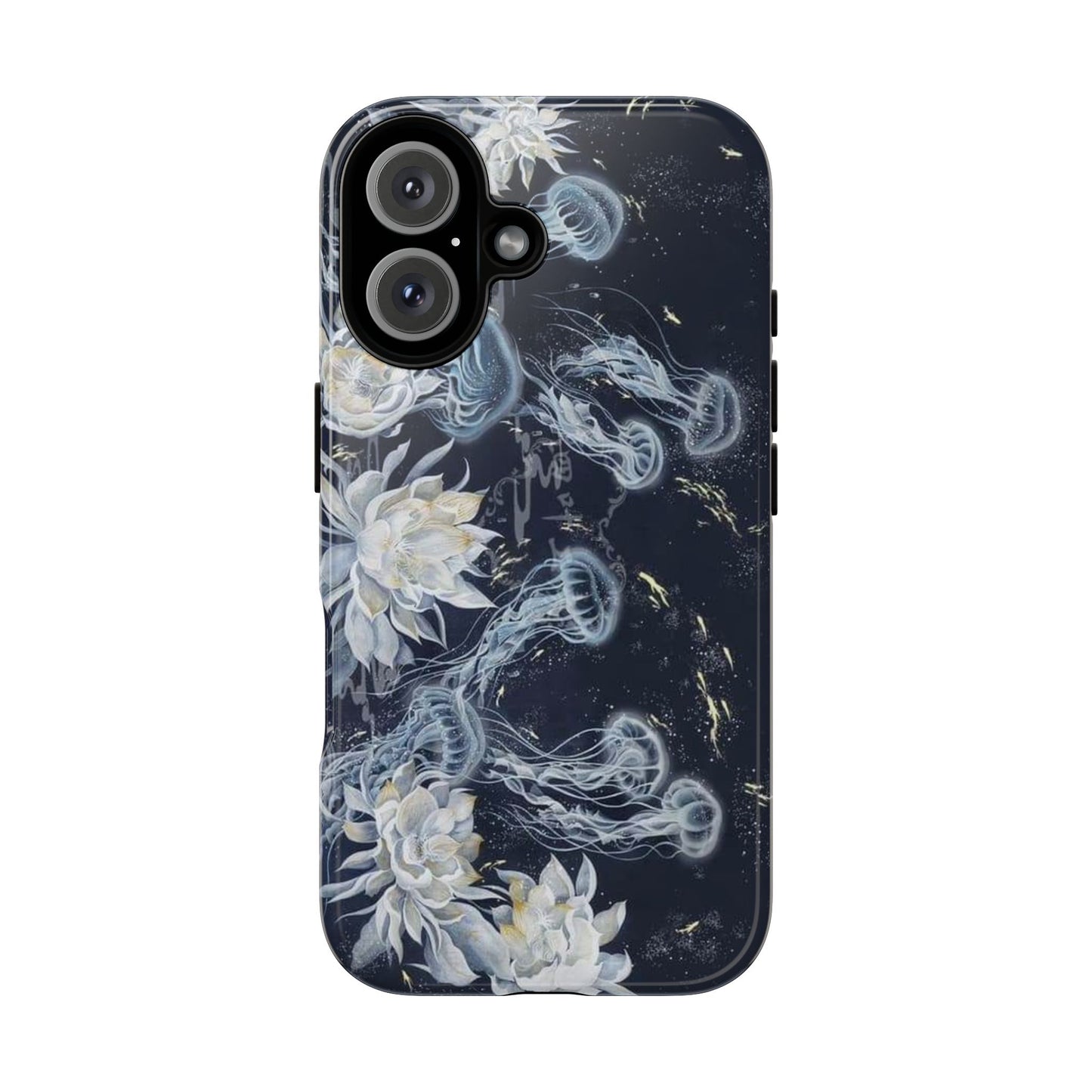 Jellyfish & Lily iPhone Case