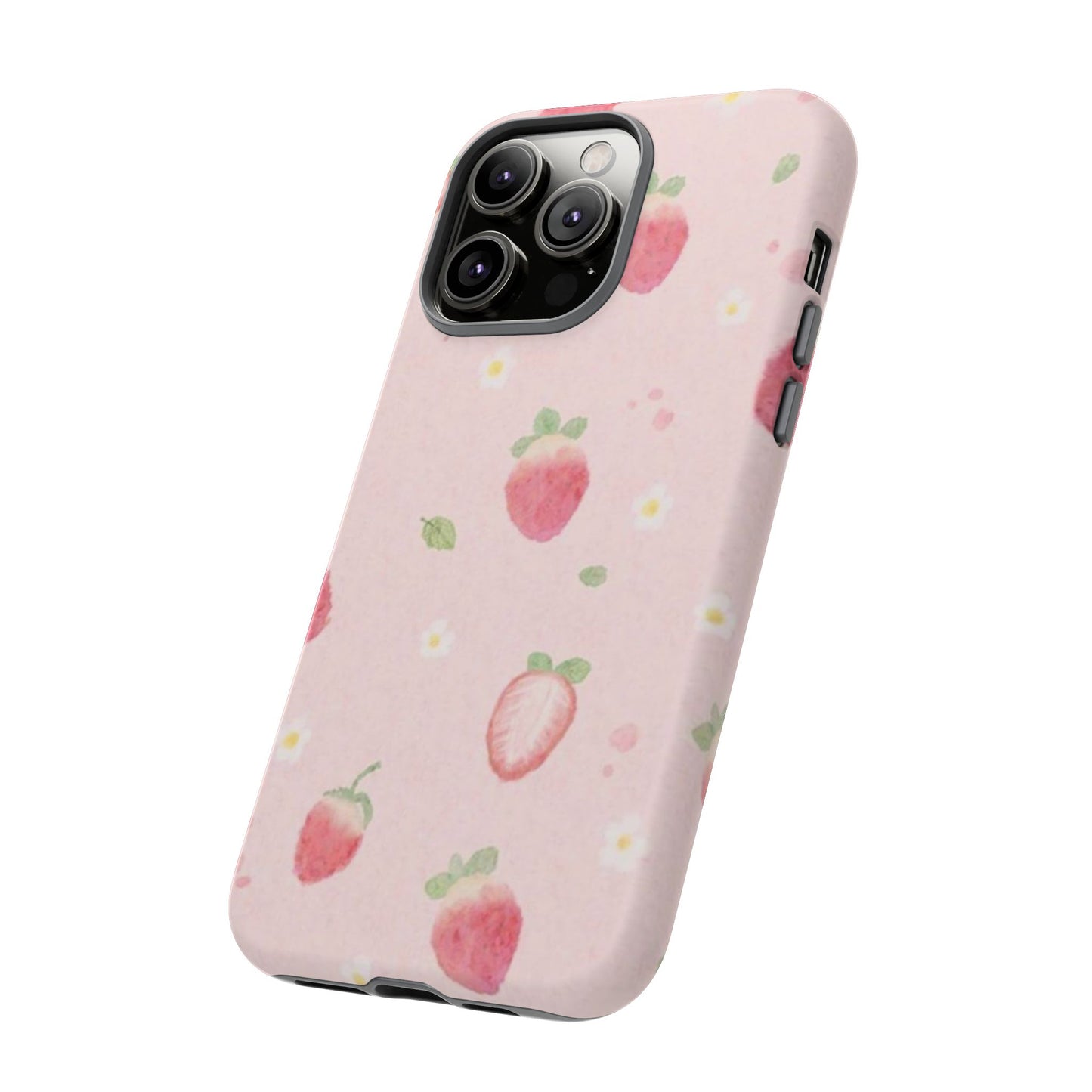 Strawberry Daisy iPhone Case